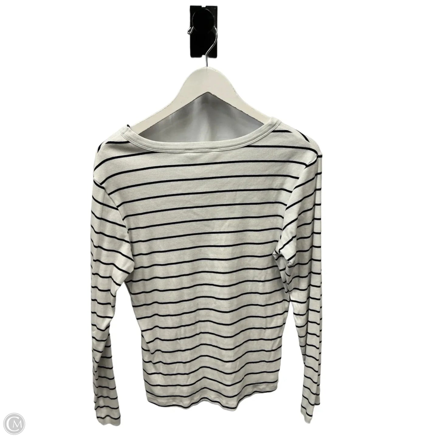 Top Long Sleeve By Market & Spruce In White, Size: L