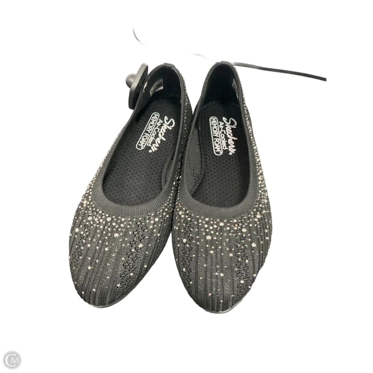 Shoes Flats By Skechers In Black, Size: 7.5