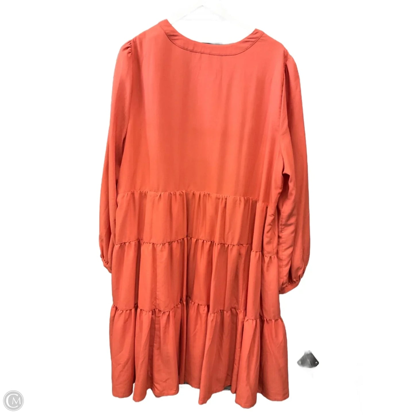 Dress Casual Midi By Maeve In Orange, Size: 2x