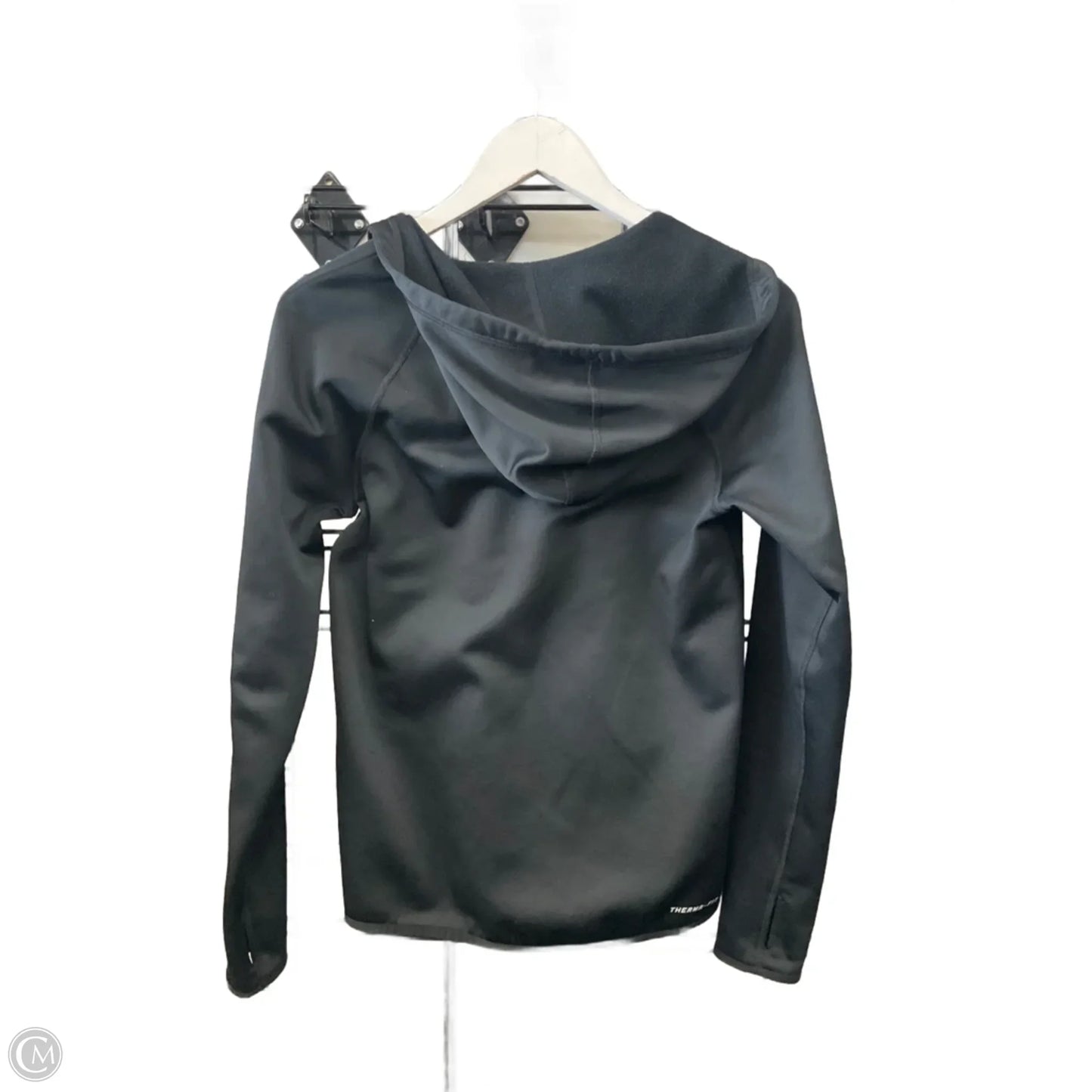 Athletic Jacket By Nike In Black, Size: Xs