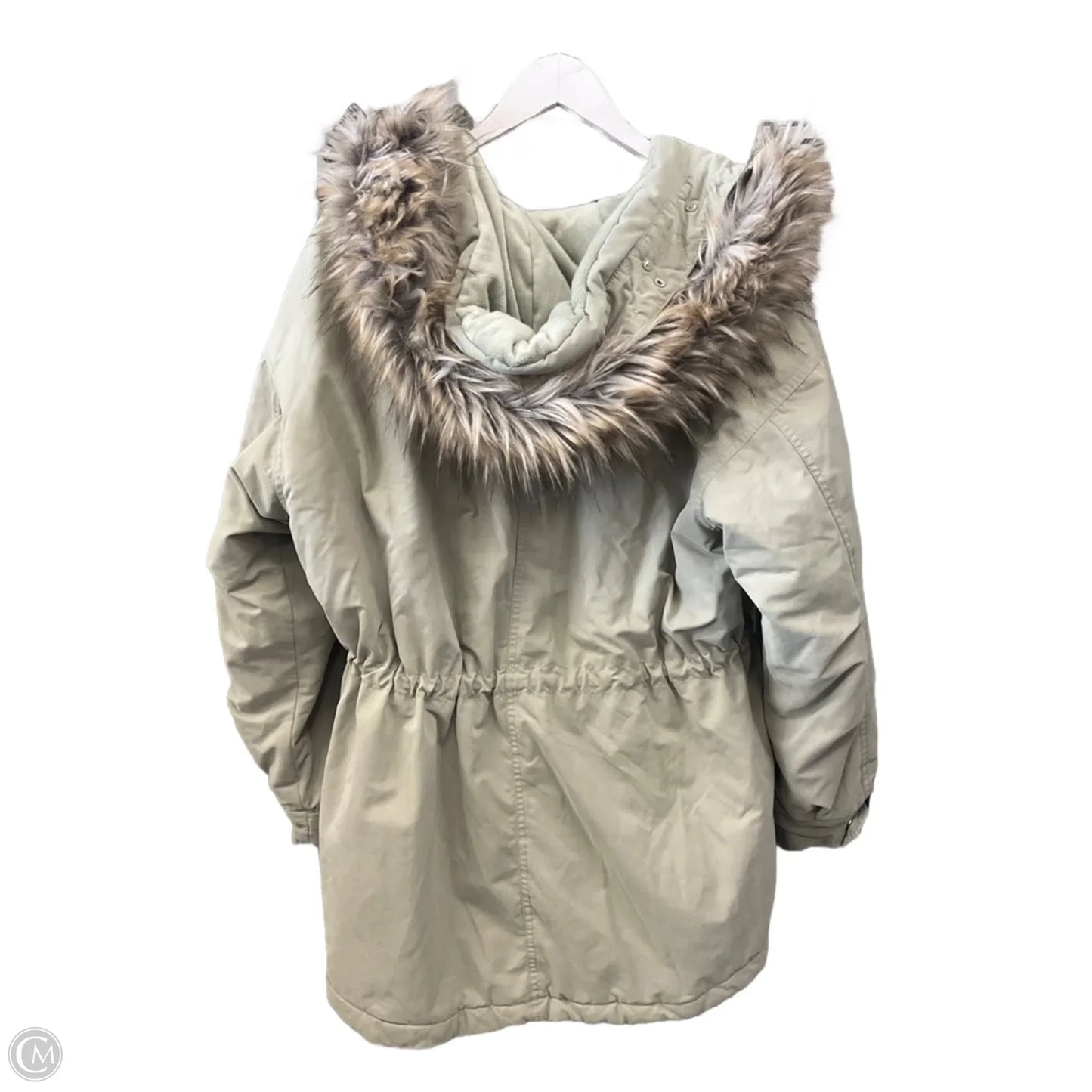 Jacket Puffer & Quilted By H&m In Green, Size: M