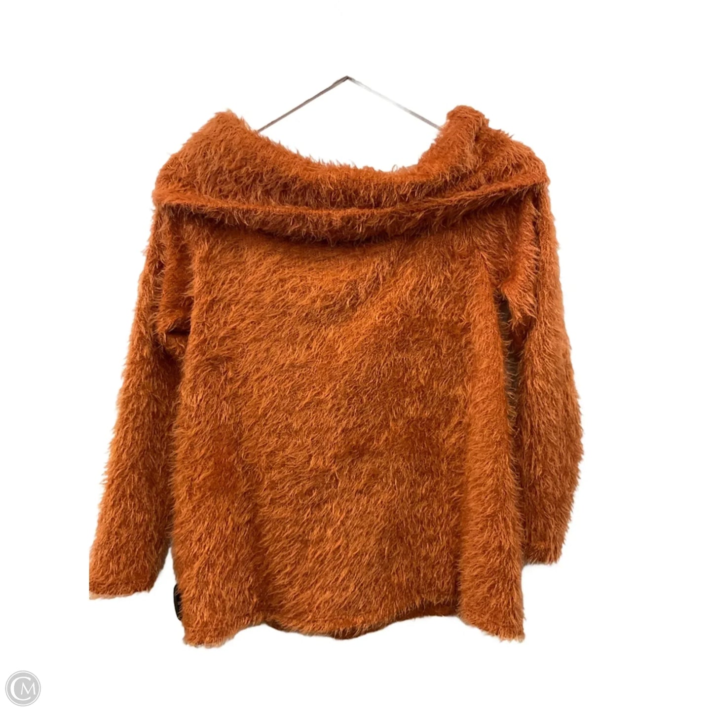 Sweater By Clothes Mentor In Orange, Size: S