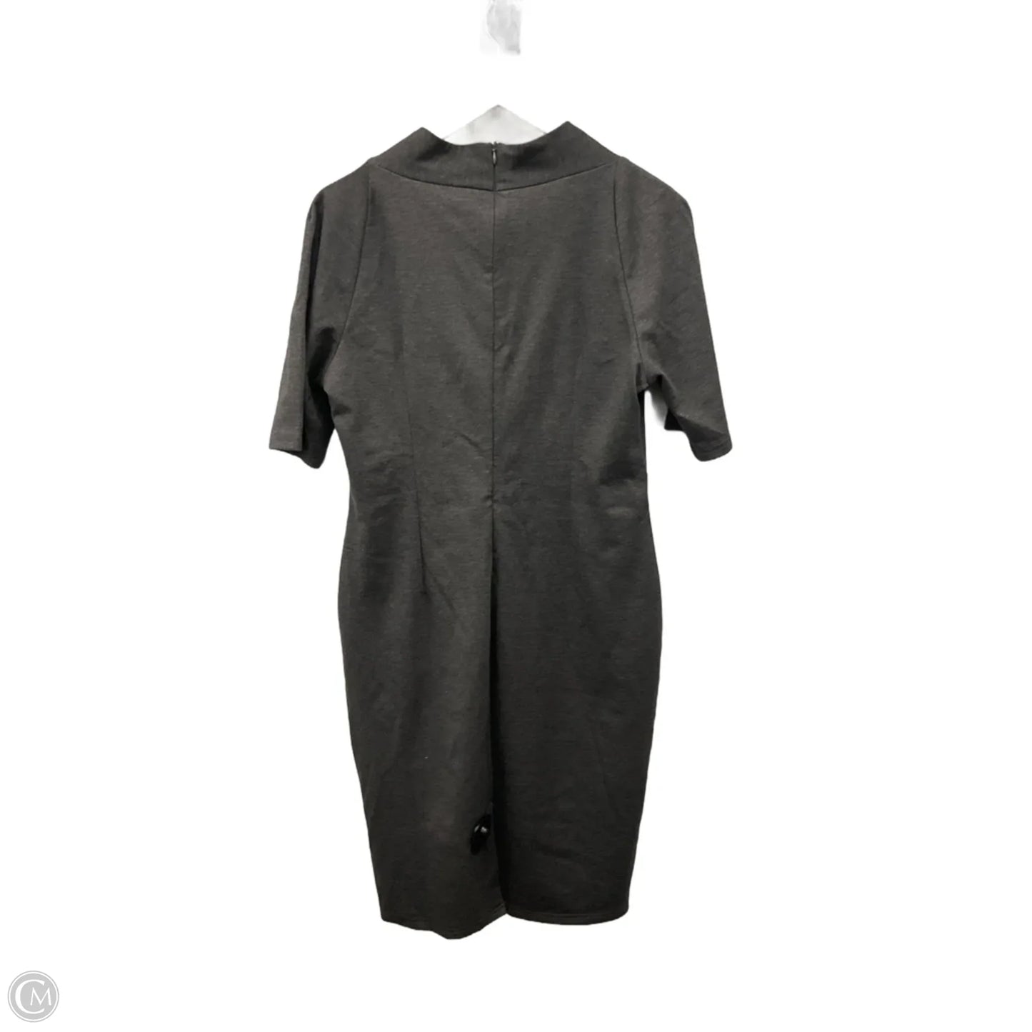 Dress Casual Midi By Grace Karin In Grey, Size: Xl