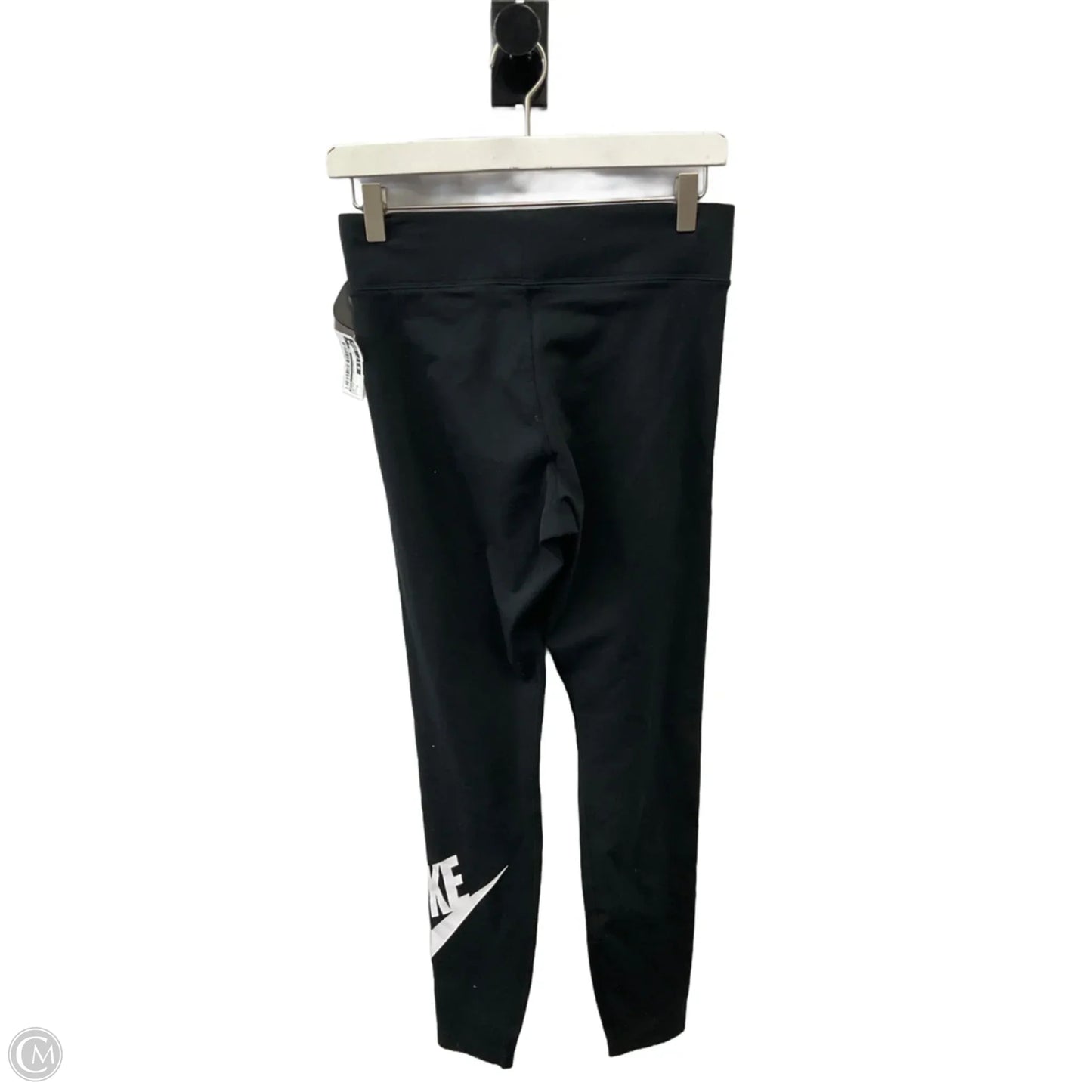 Athletic Leggings By Nike In Black, Size: M