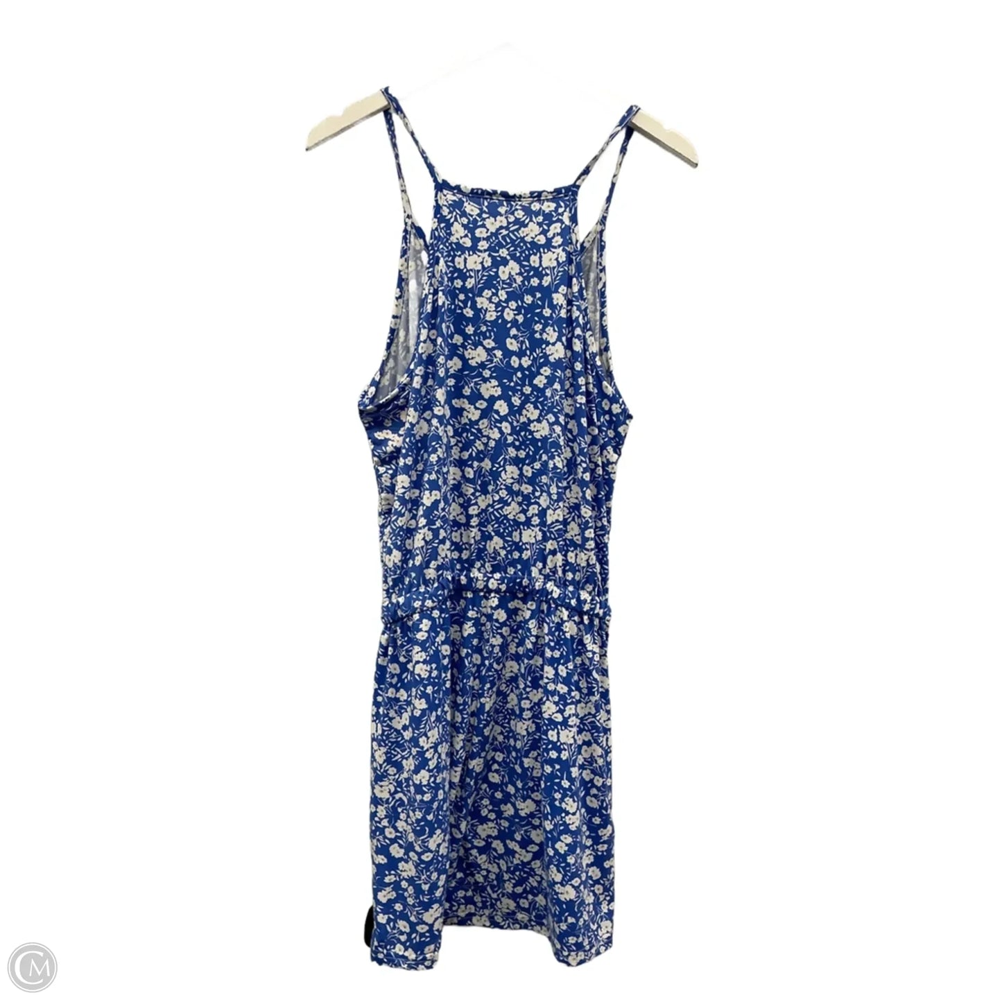 Romper By Clothes Mentor In Floral Print, Size: L