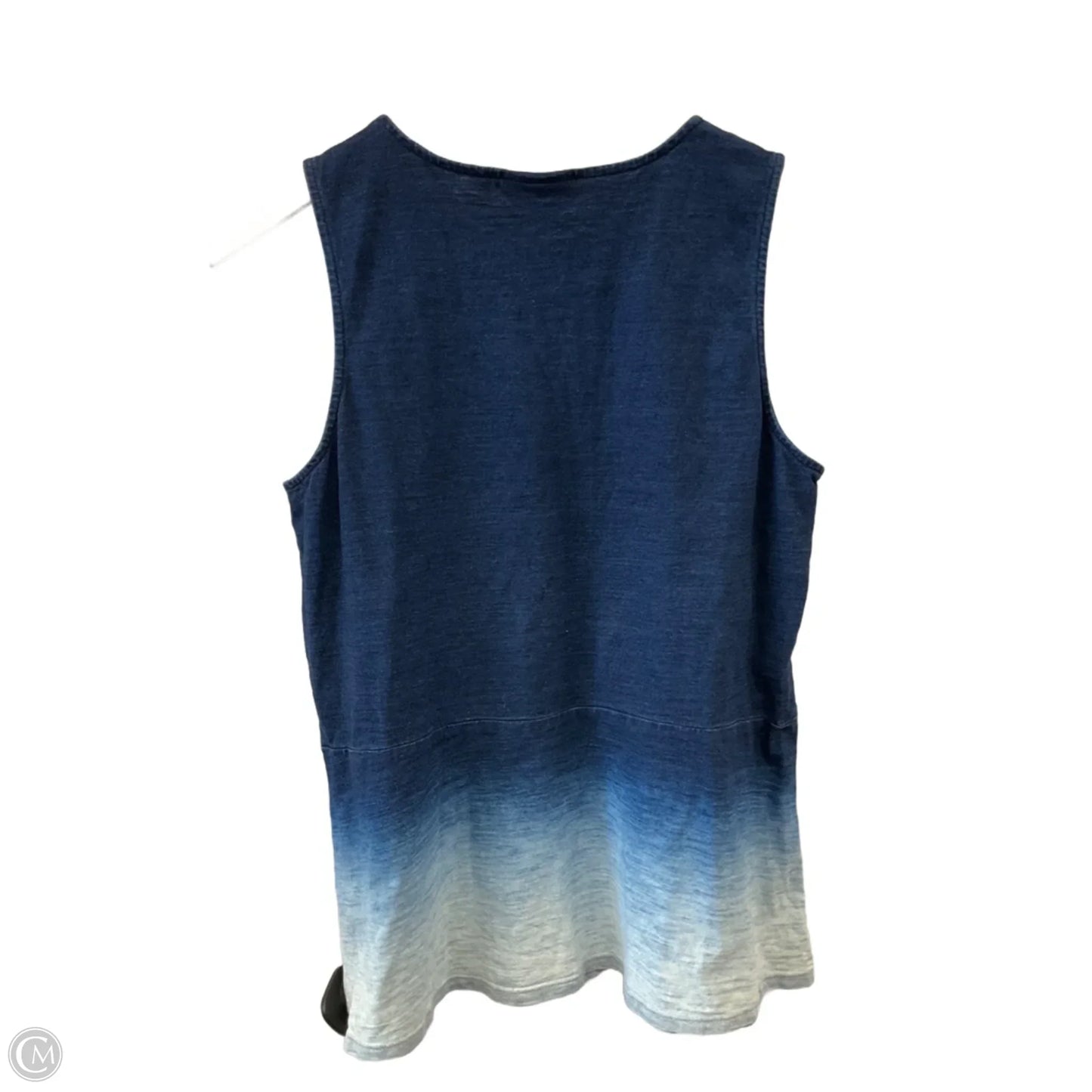 Top Sleeveless By Clothes Mentor In Blue Denim, Size: S