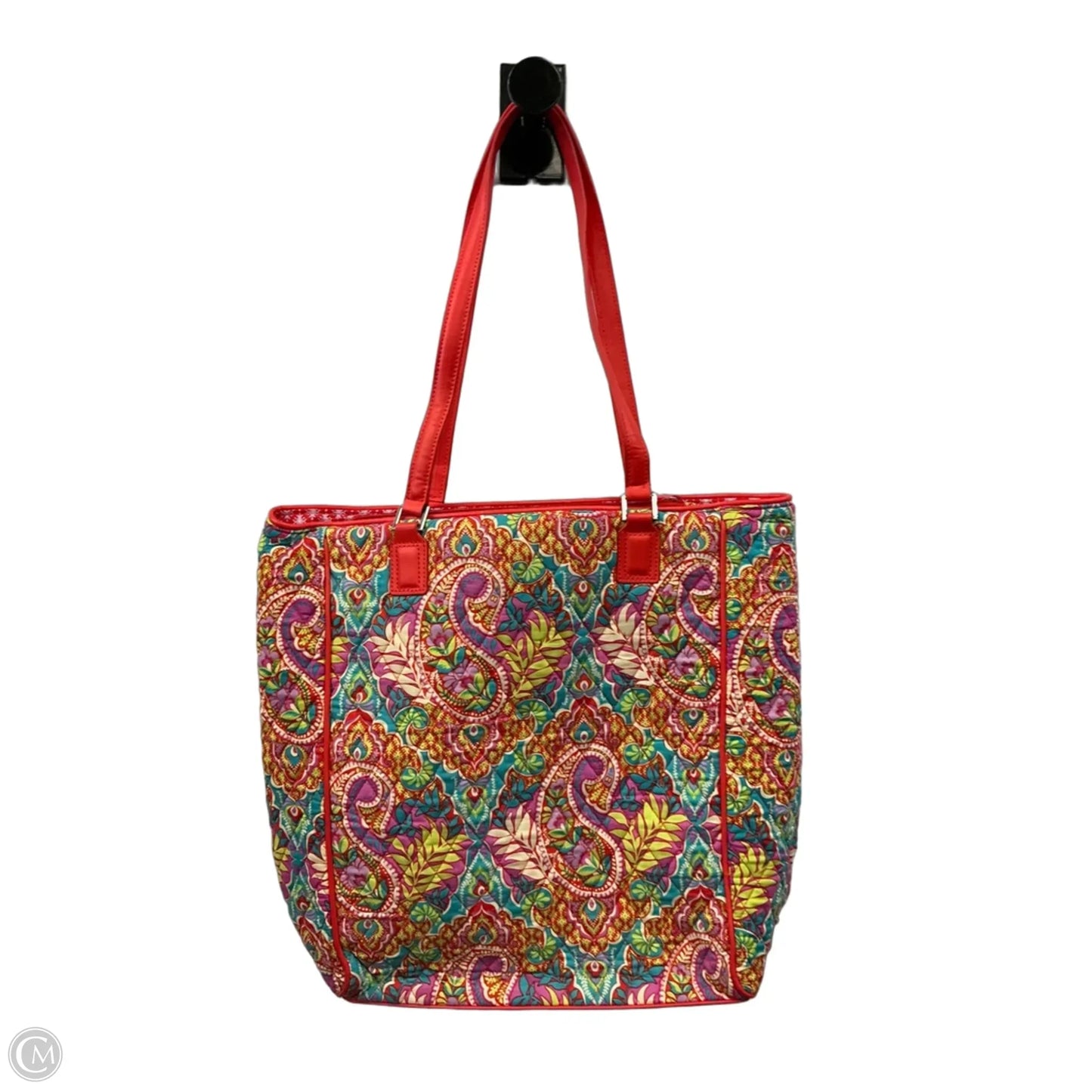 Handbag By Vera Bradley, Size: Large