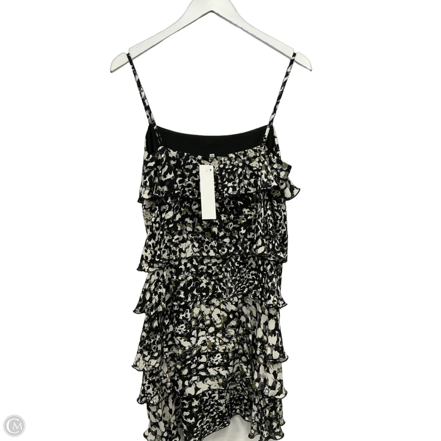 Dress Designer By Rebecca Minkoff In Black & Cream, Size: L