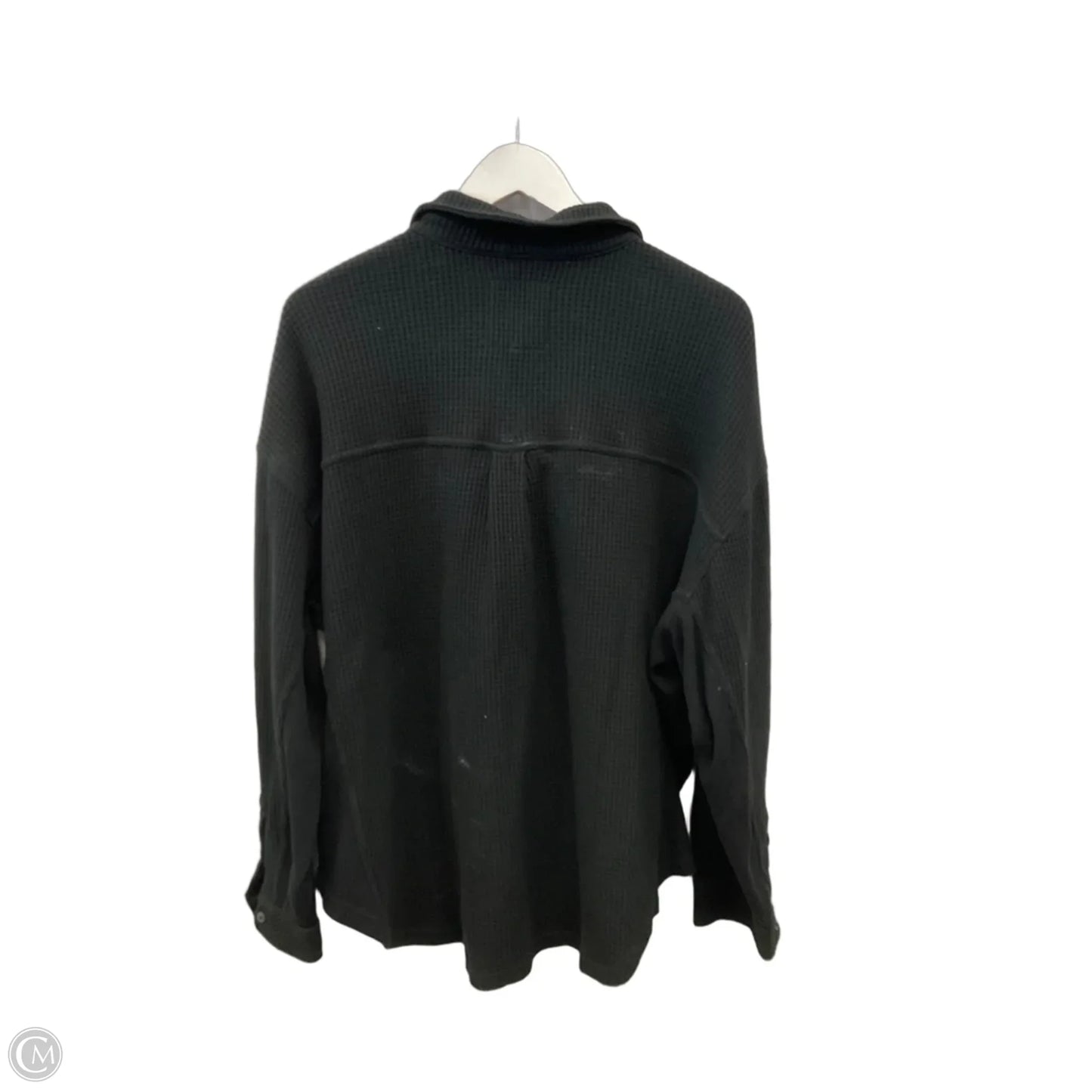 Top Long Sleeve By Aerie In Black, Size: M