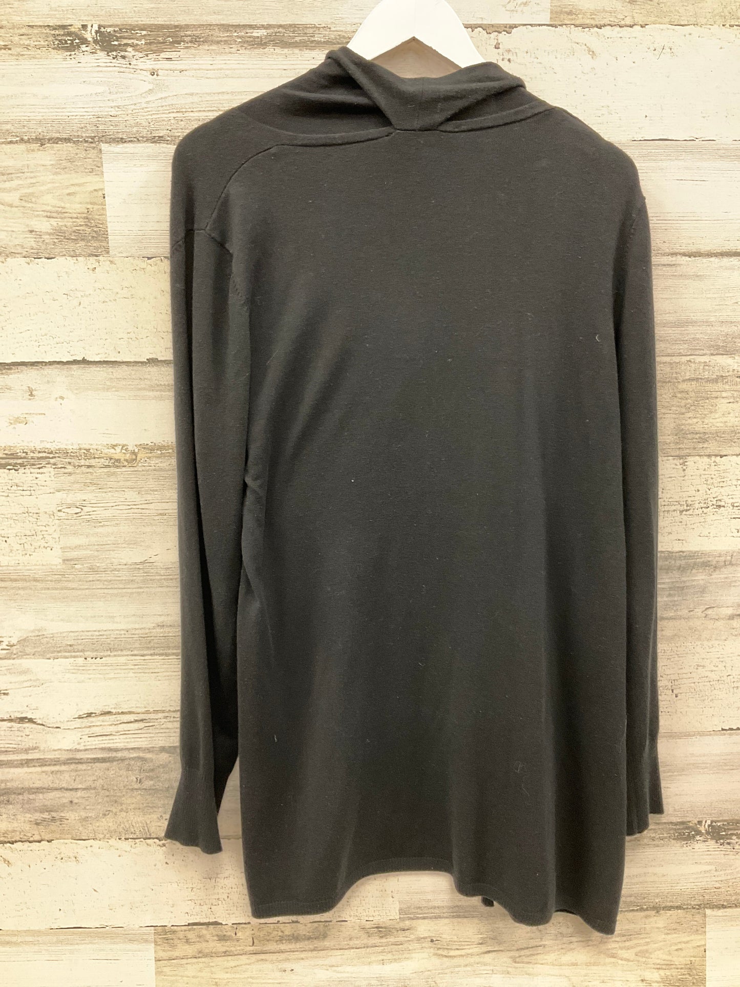 Cardigan By Joan Vass In Black, Size: L