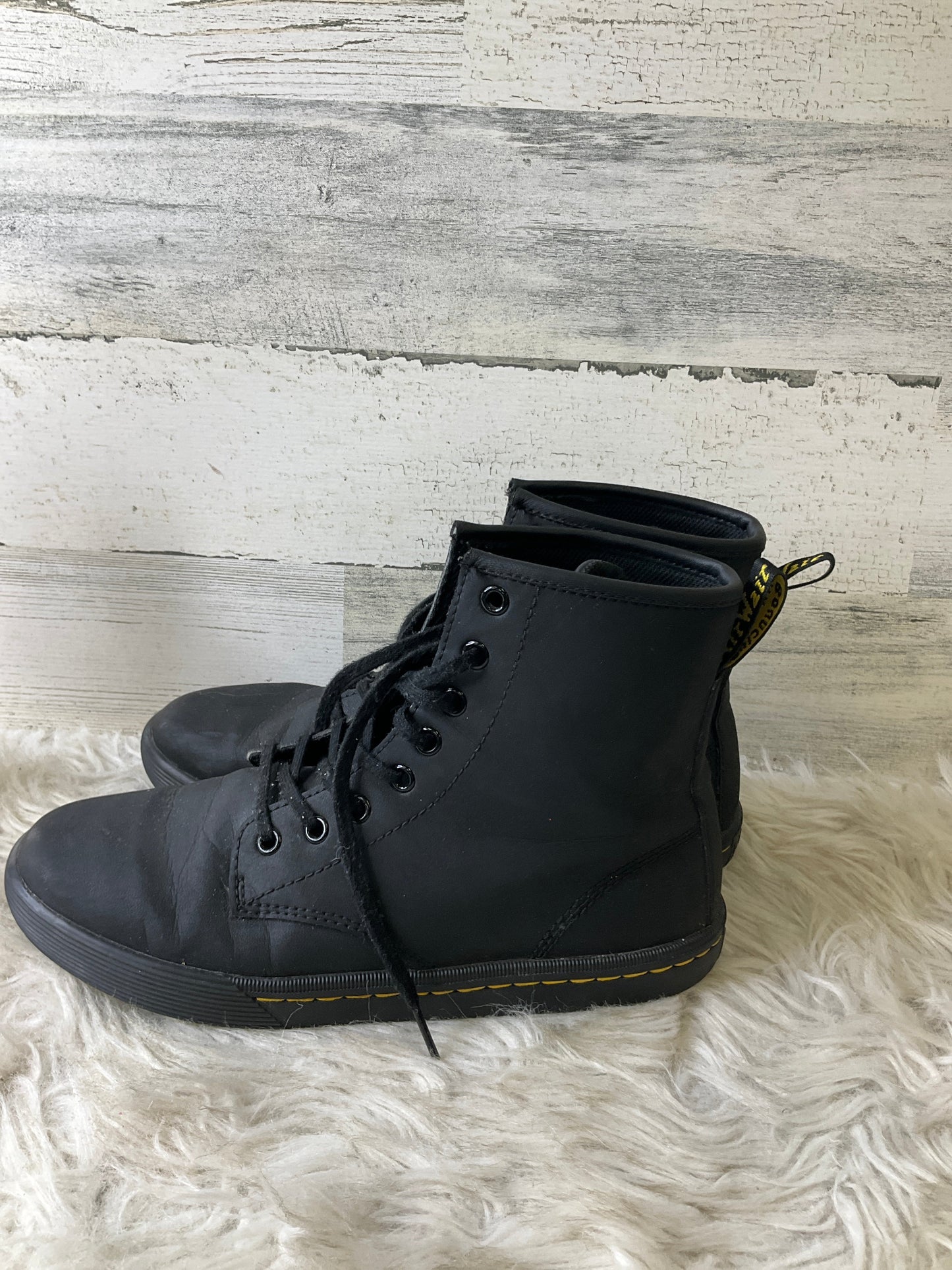 Boots Ankle Flats By Dr Martens In Black, Size: 8.5