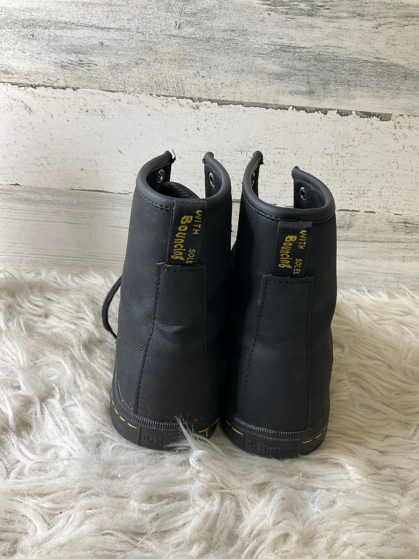 Boots Ankle Flats By Dr Martens In Black, Size: 8.5