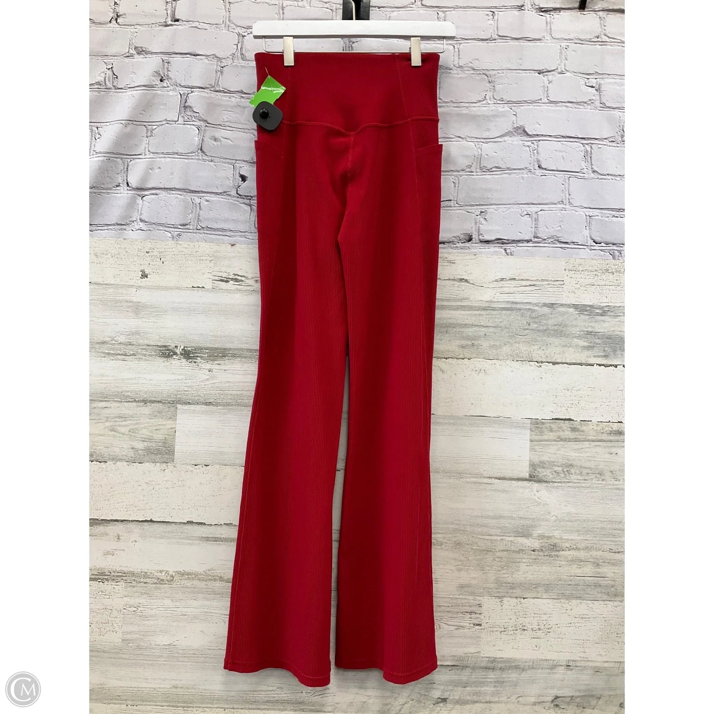 Athletic Leggings By Athleta In Red, Size: S