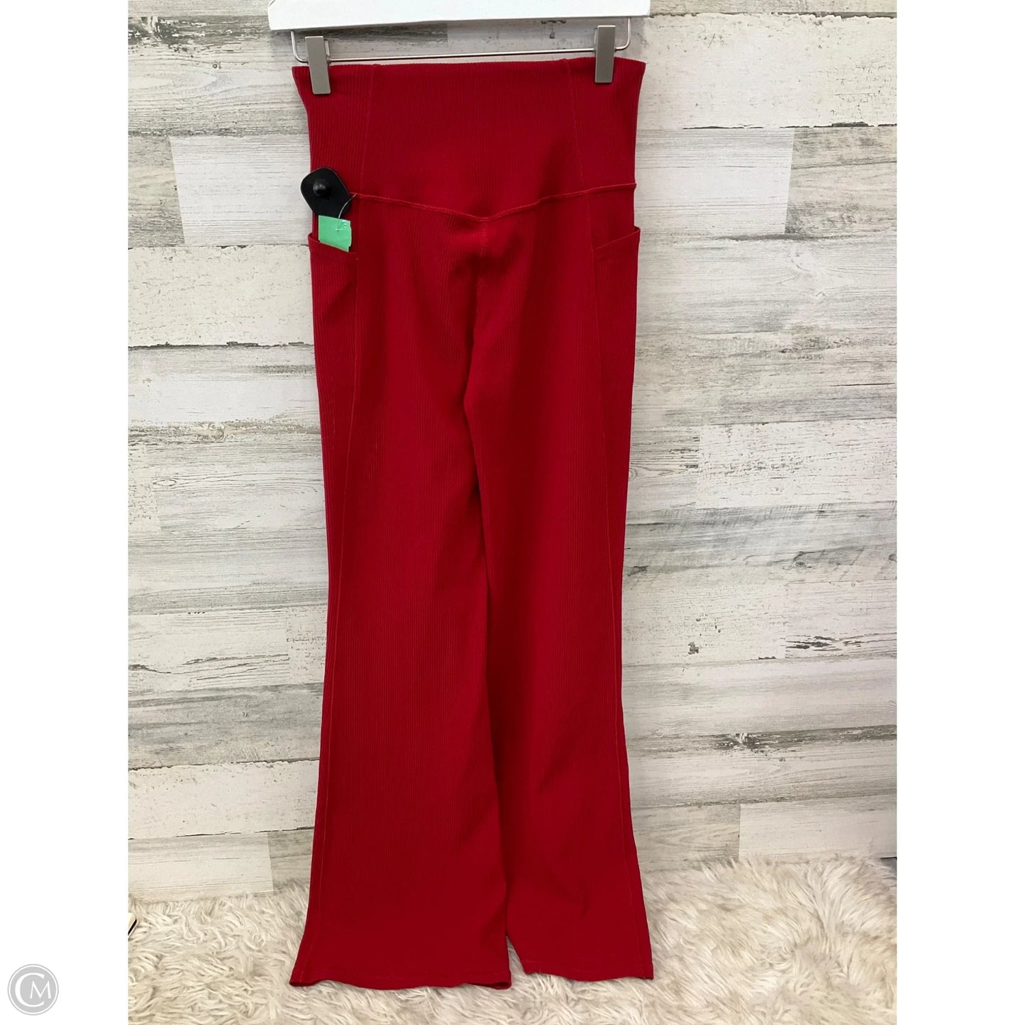 Athletic Leggings By Athleta In Red, Size: S