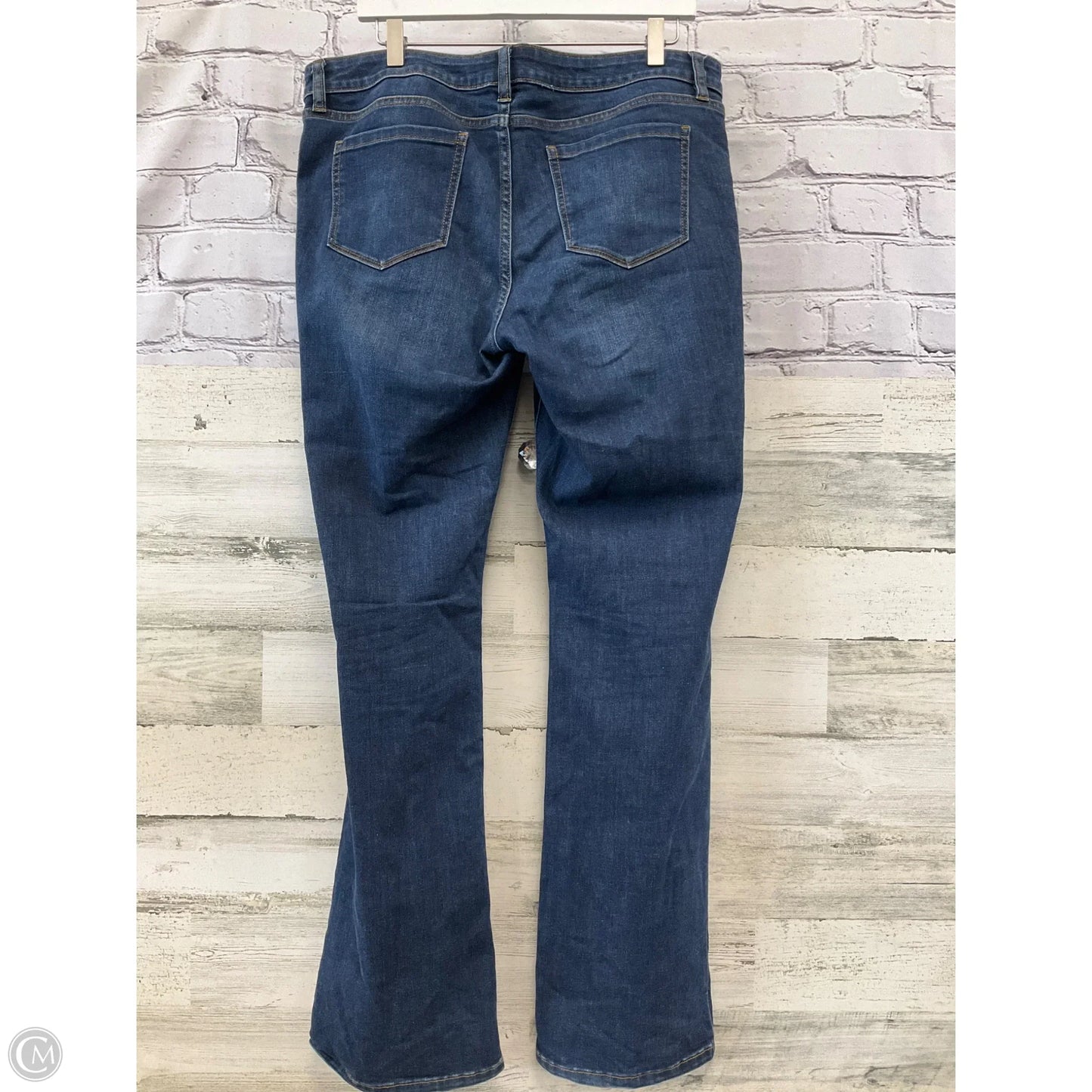 Jeans Boot Cut By Ana In Blue Denim, Size: 14