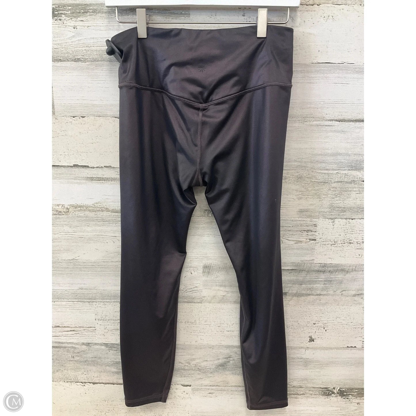 Athletic Leggings By Athleta In Maroon, Size: M