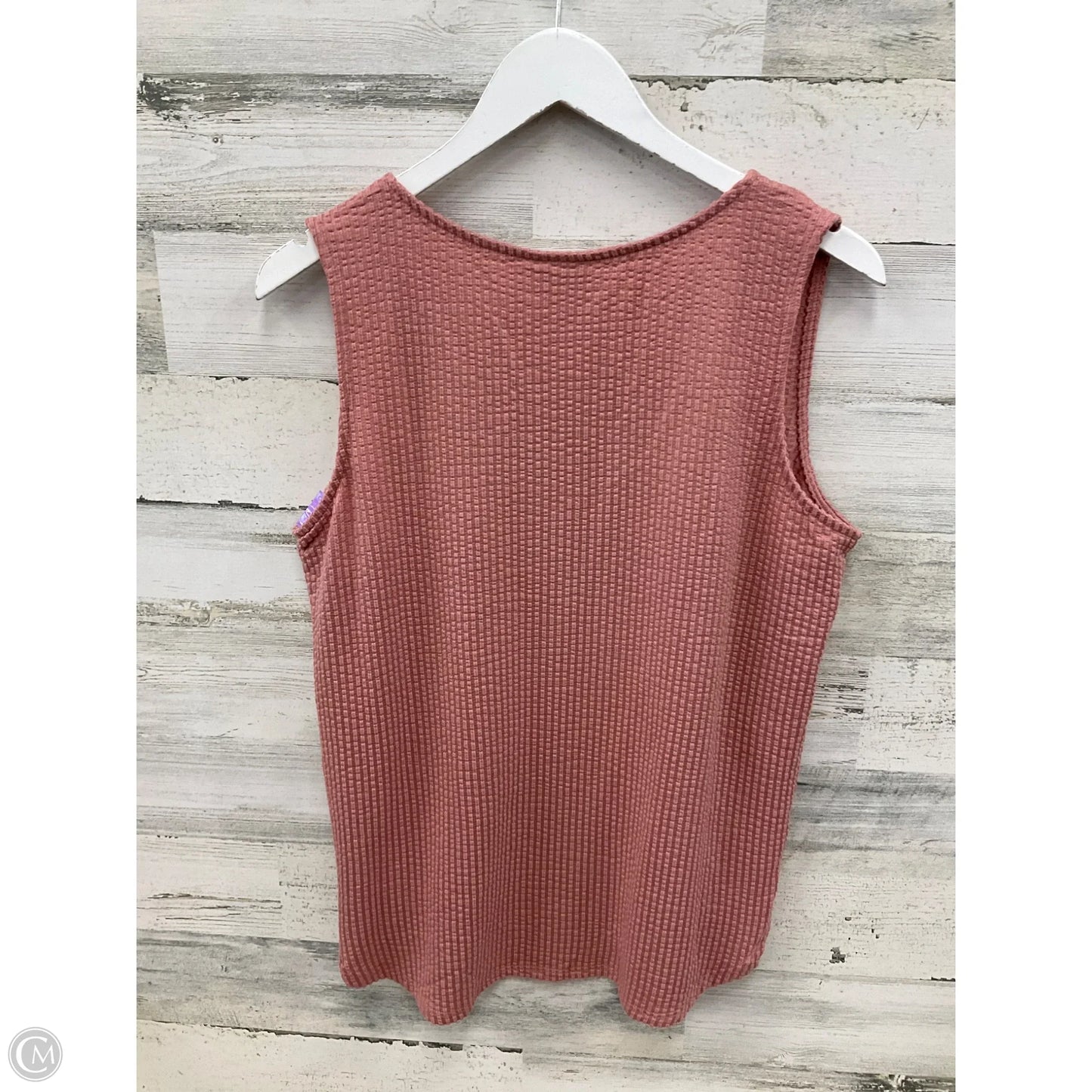 Top Sleeveless By Lularoe In Pink, Size: S