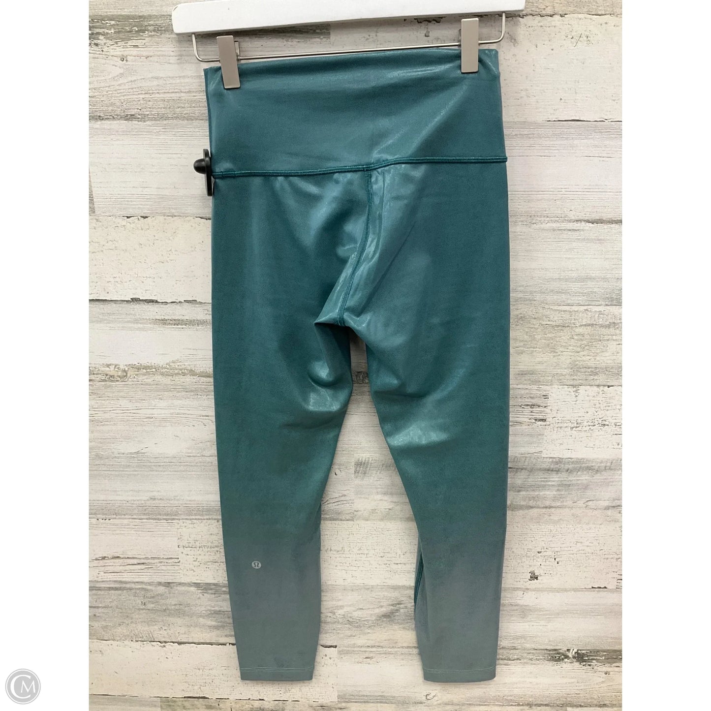 Athletic Leggings By Lululemon In Green, Size: 6