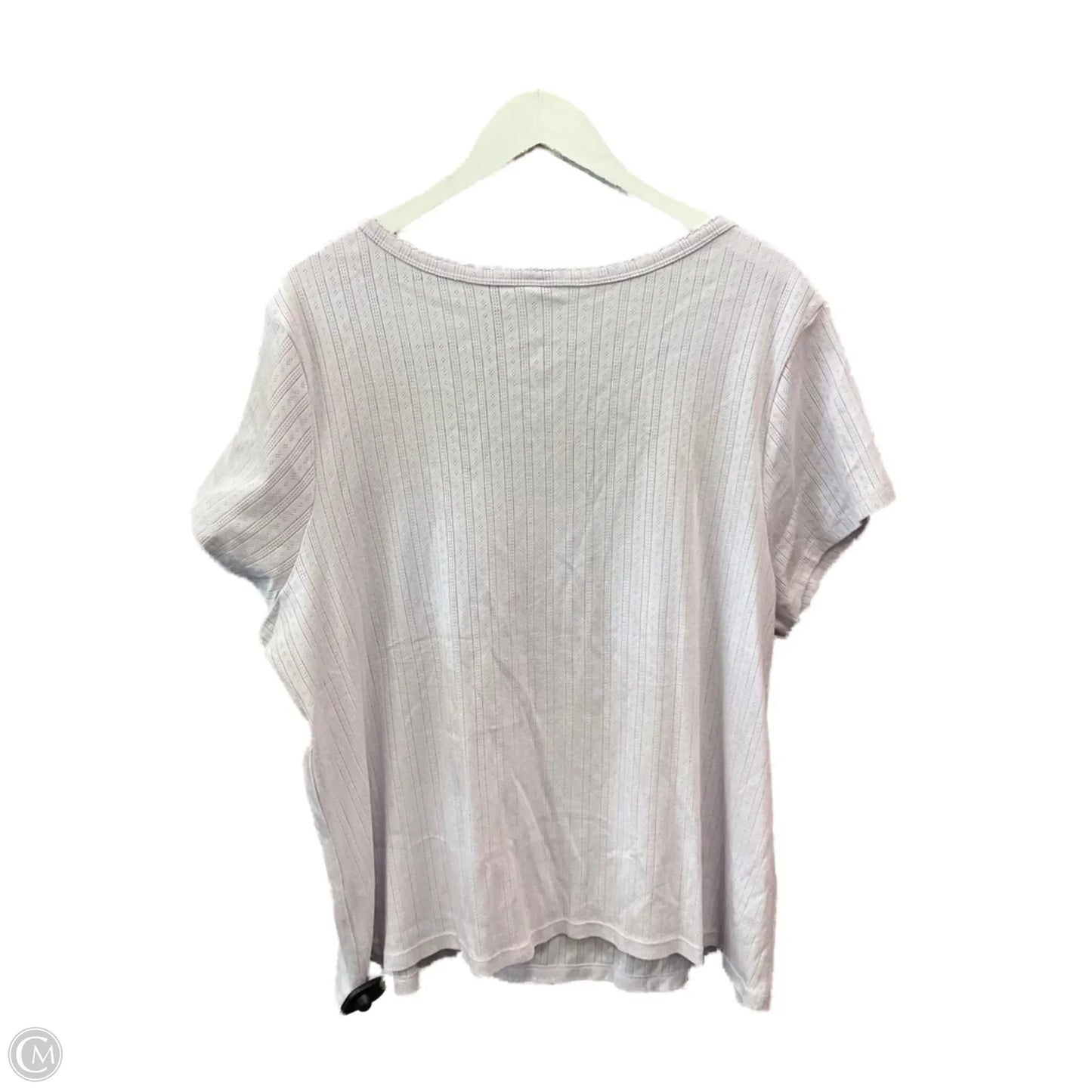 Top Short Sleeve By Old Navy In Purple, Size: 4x