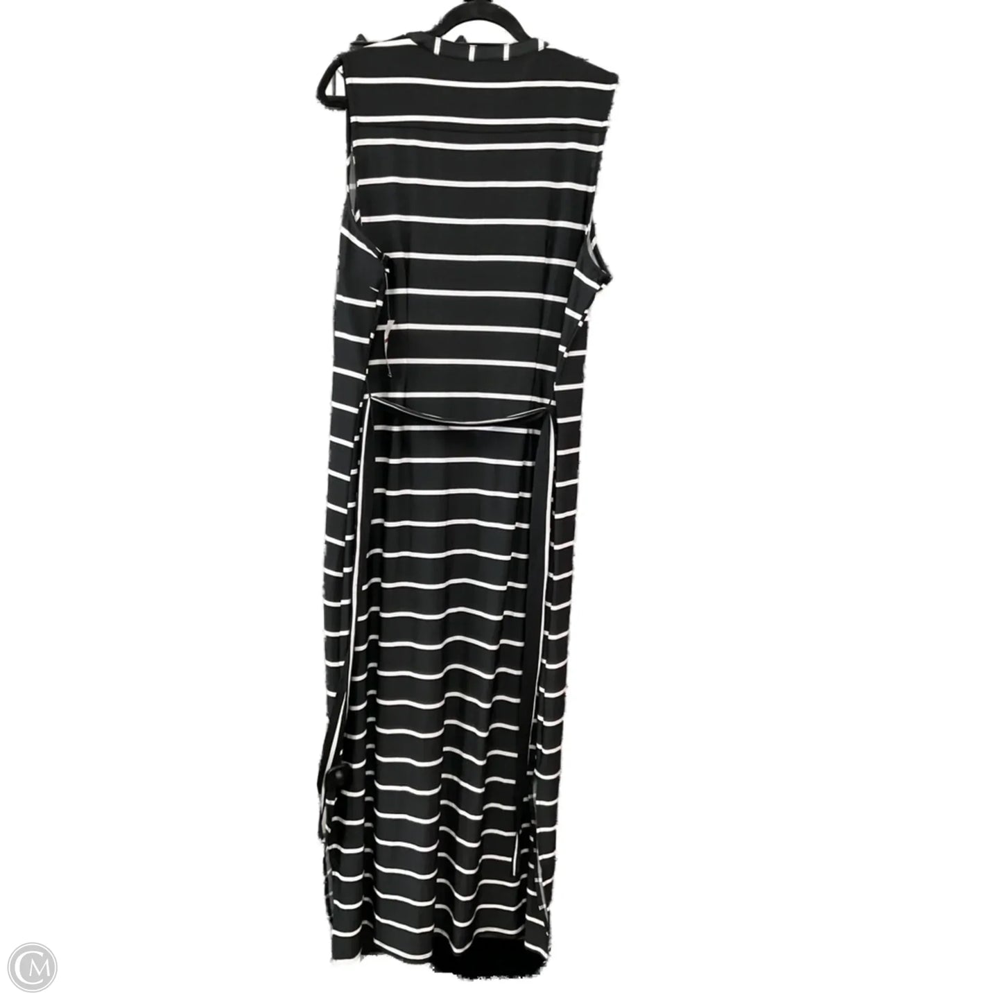 Dress Casual Maxi By Kim Rogers In Black & White, Size: S