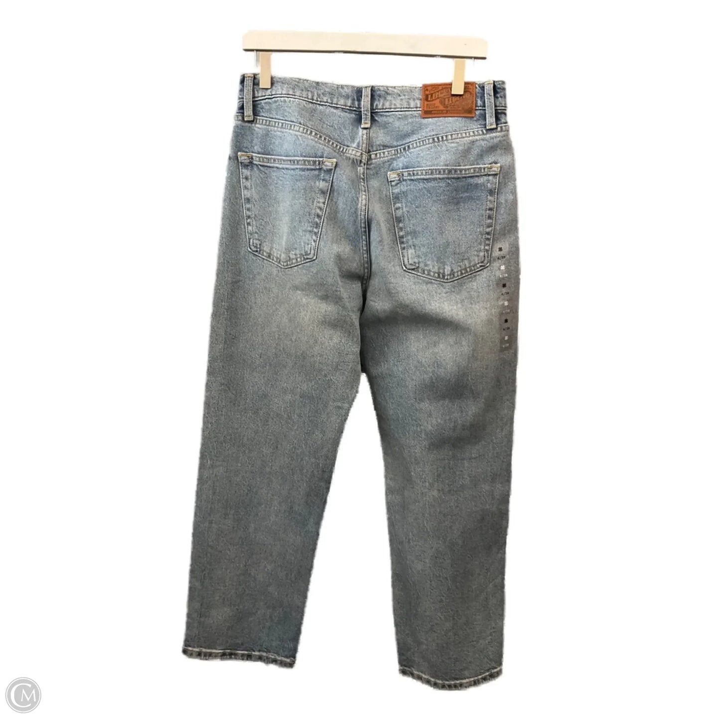 Jeans Wide Leg By Lucky Brand In Blue Denim, Size: 6