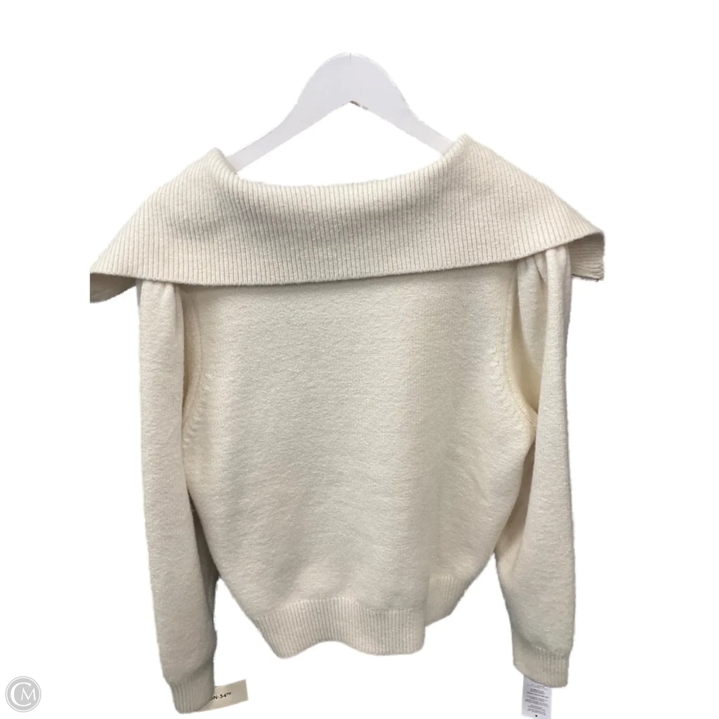Sweater By On 34th In Cream, Size: Xxl