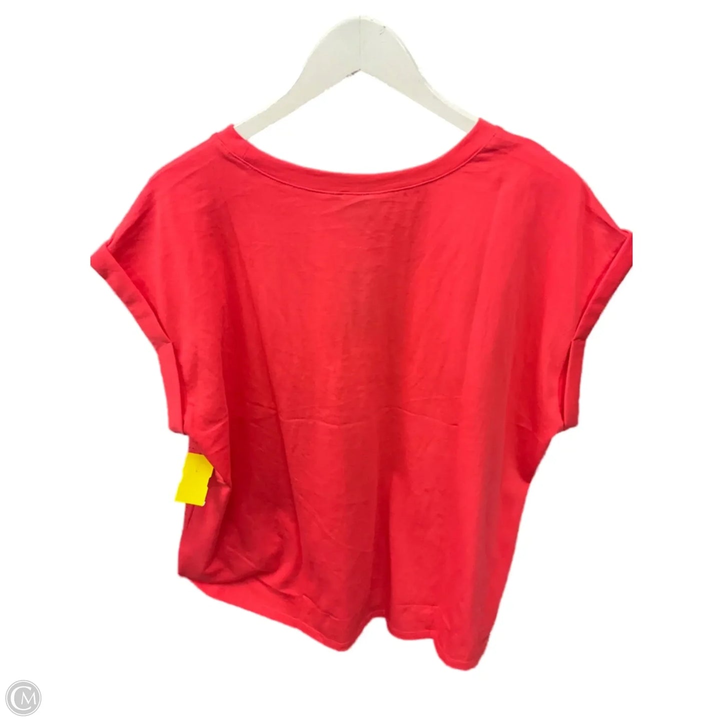 Top Short Sleeve By Inc In Red, Size: 2x