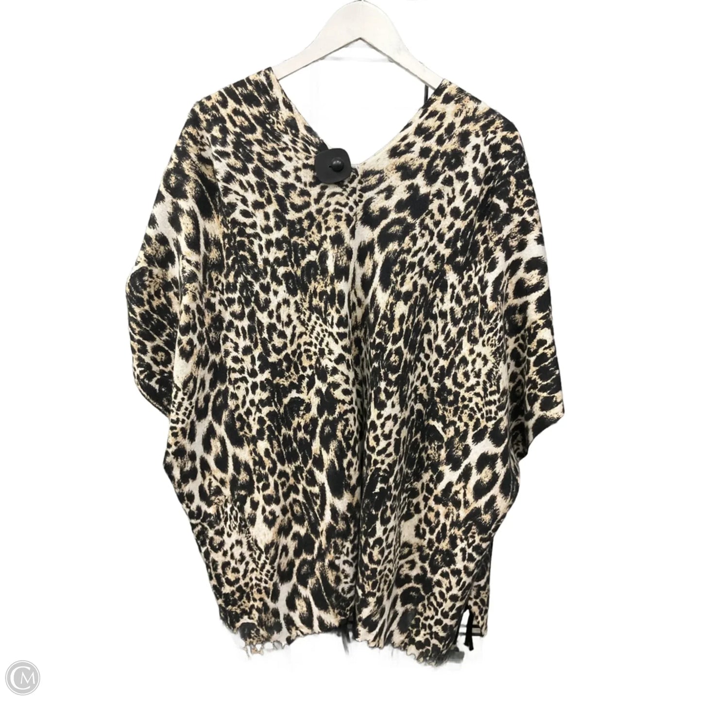 Shawl By Chicos In Animal Print, Size: Osfm