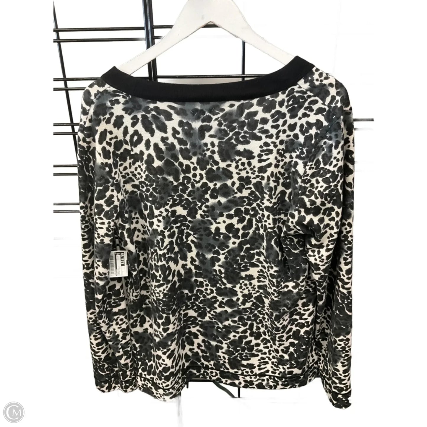 Cardigan By Chicos In Animal Print, Size: L