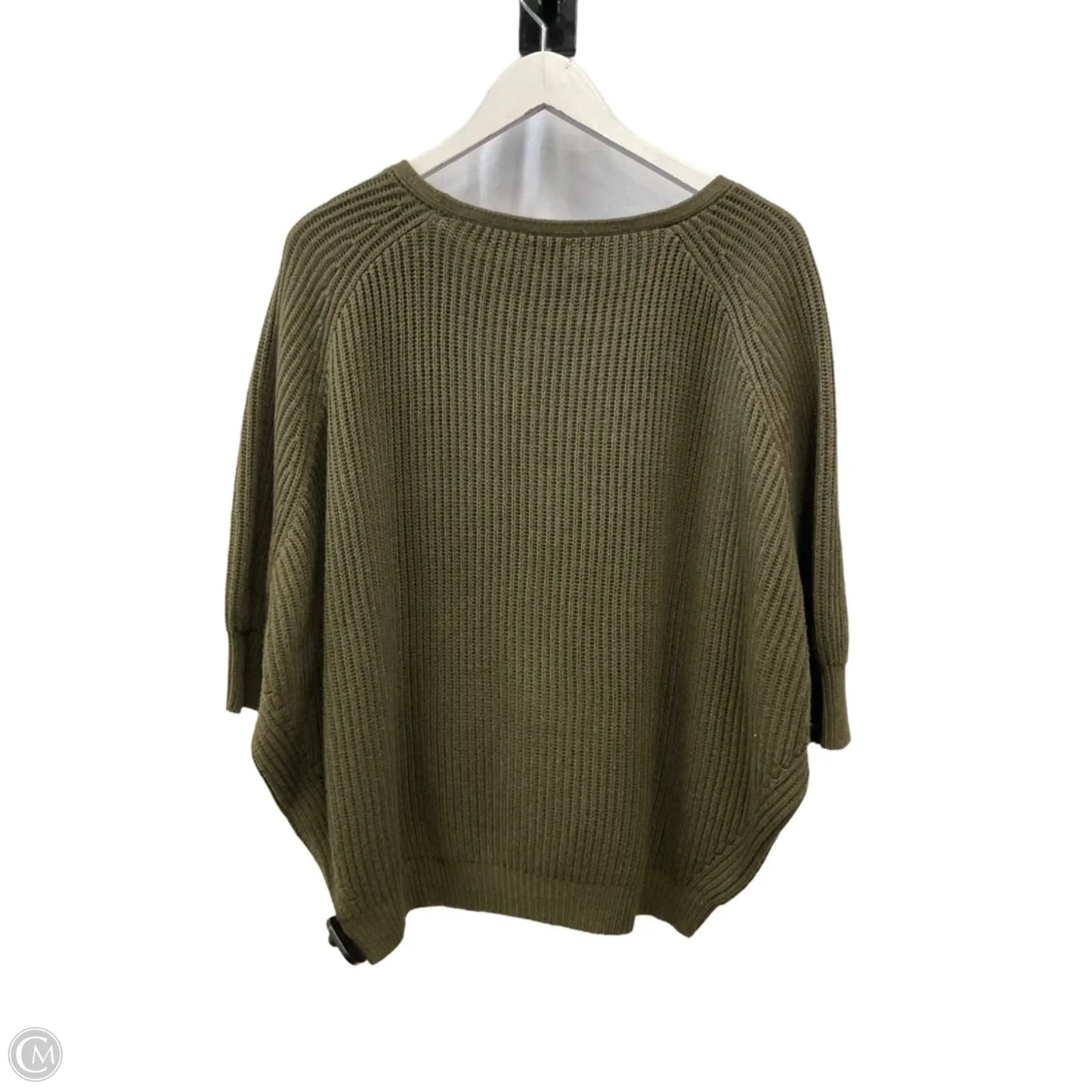 Sweater Short Sleeve By Chicos In Green, Size: M