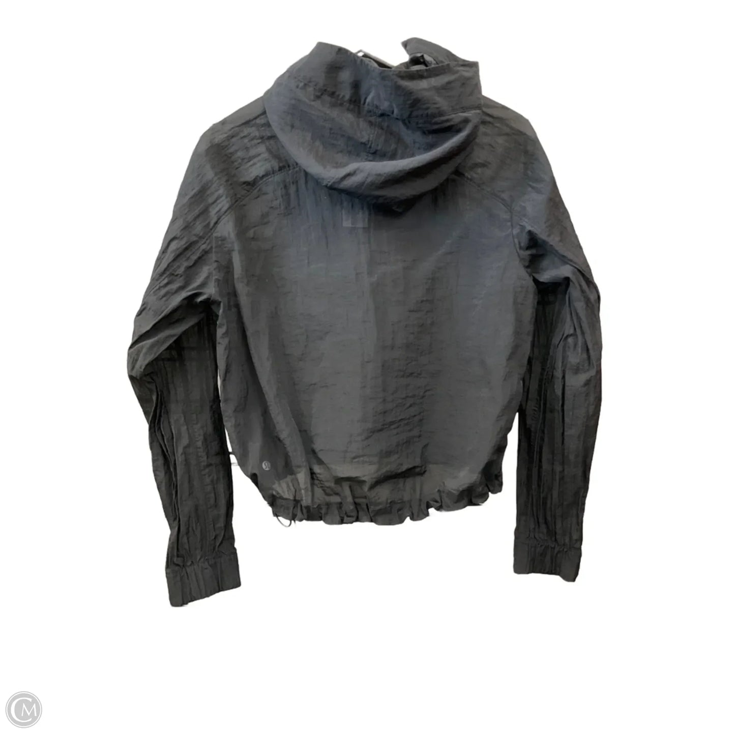 Athletic Jacket By Lululemon In Black, Size: Xs