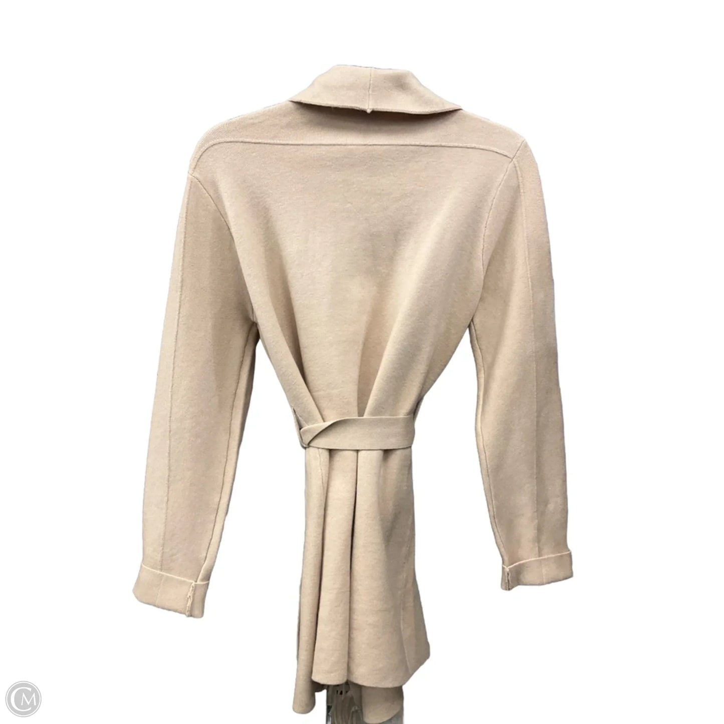 Sweater Cardigan By Nicole Michelle In Beige, Size: M