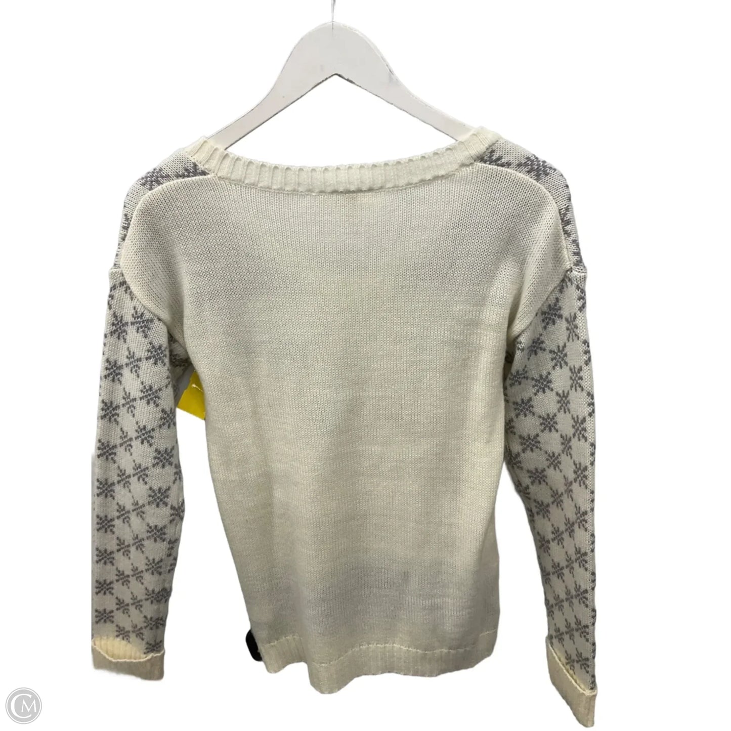 Sweater By Cme In Cream, Size: M