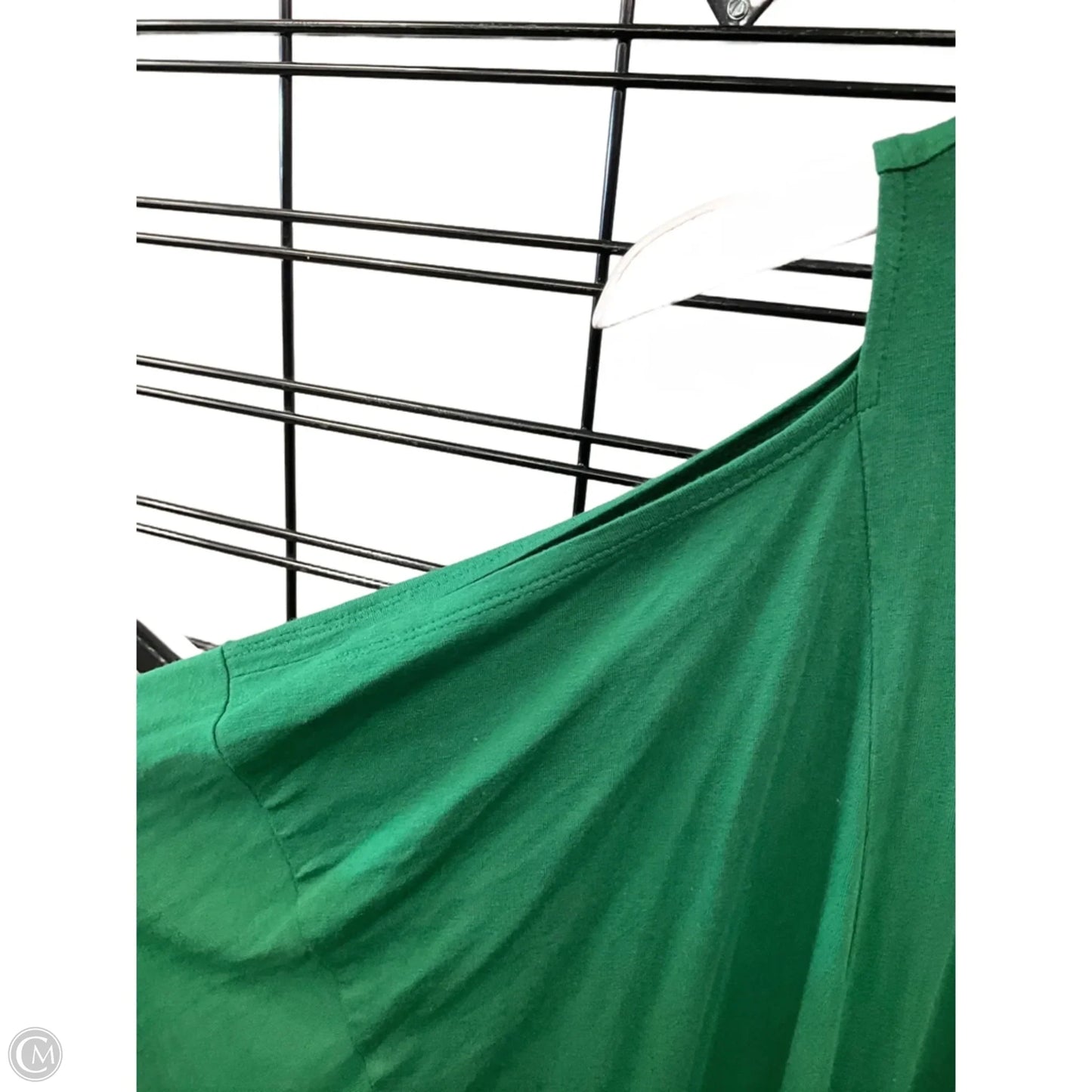 Top Long Sleeve By Zenergy By Chicos In Green, Size: Xl