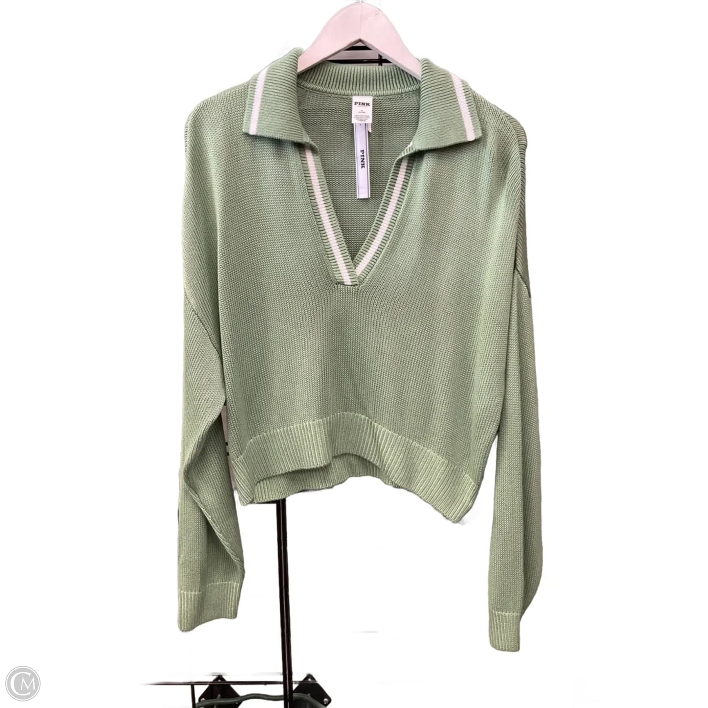 Sweater By Pink In Green, Size: M