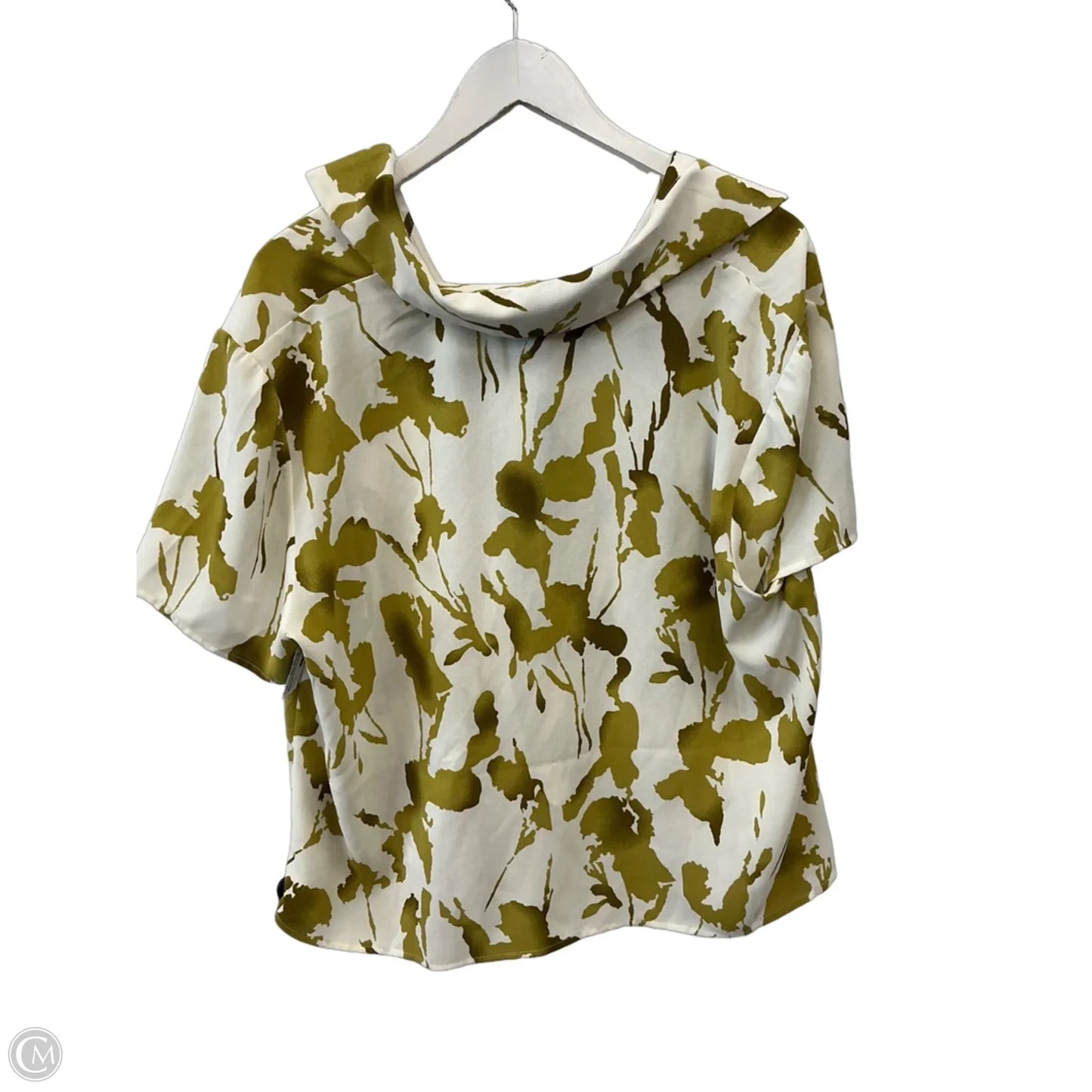 Top Short Sleeve By Clothes Mentor In Green, Size: 1x