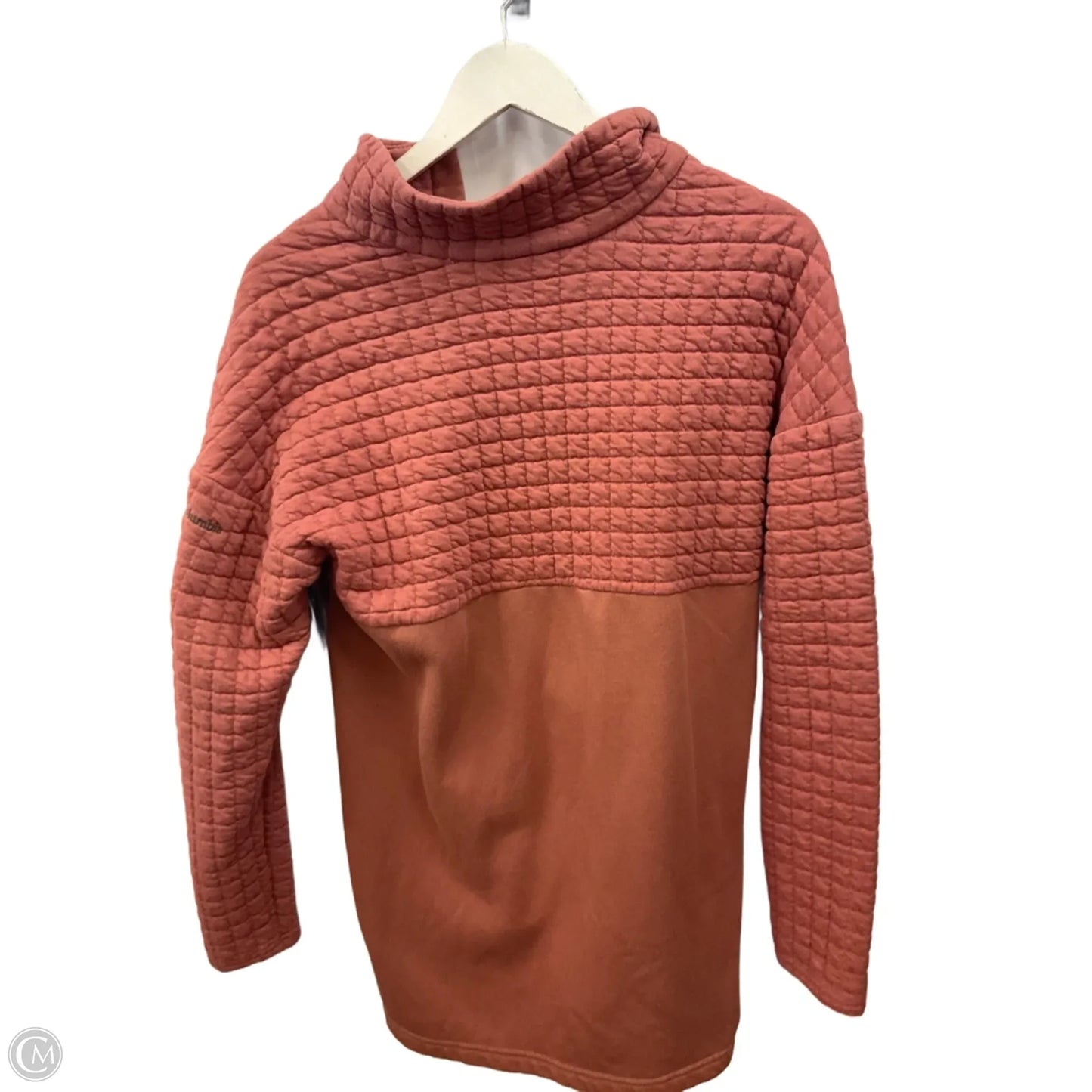 Sweatshirt Collar By Columbia In Coral, Size: S