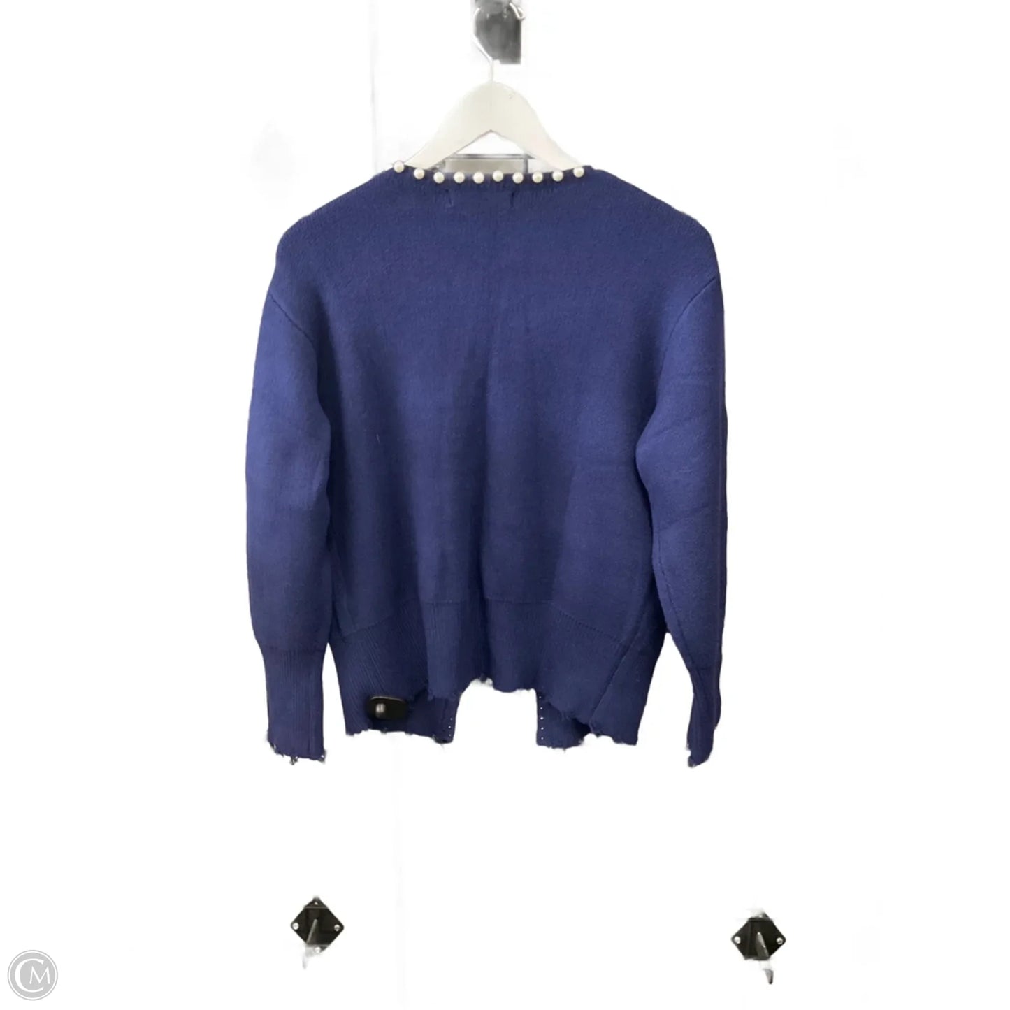 Sweater Cardigan By Zesica In Navy, Size: S