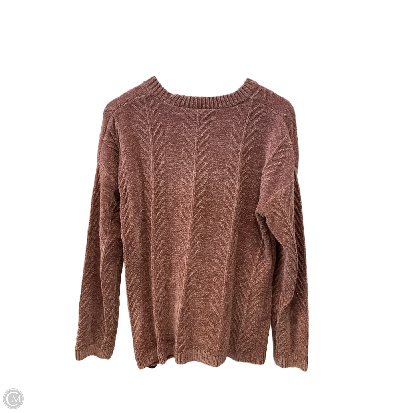Top Long Sleeve By Orvis In Mauve, Size: S