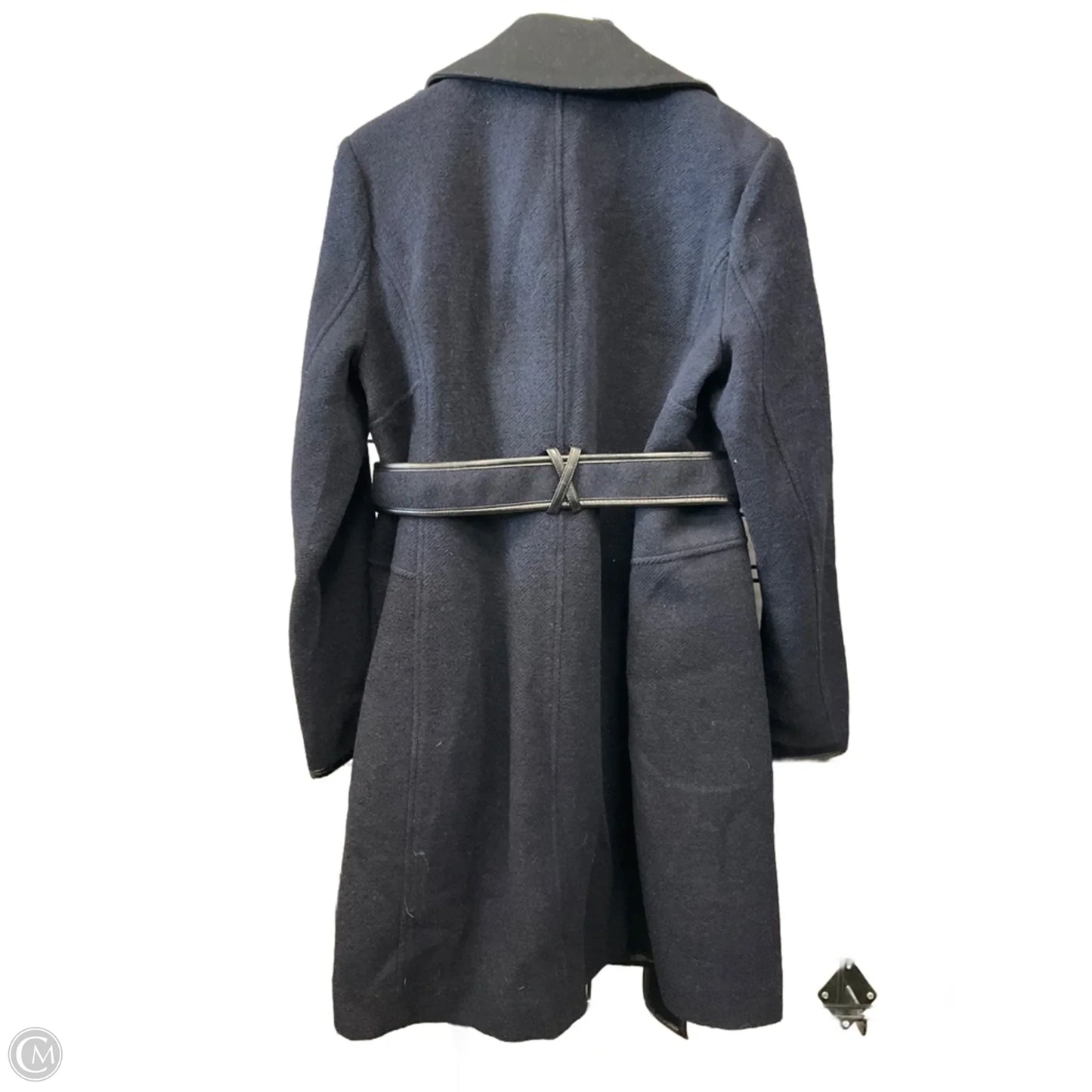 Coat Wool By Guess In Navy, Size: Xl