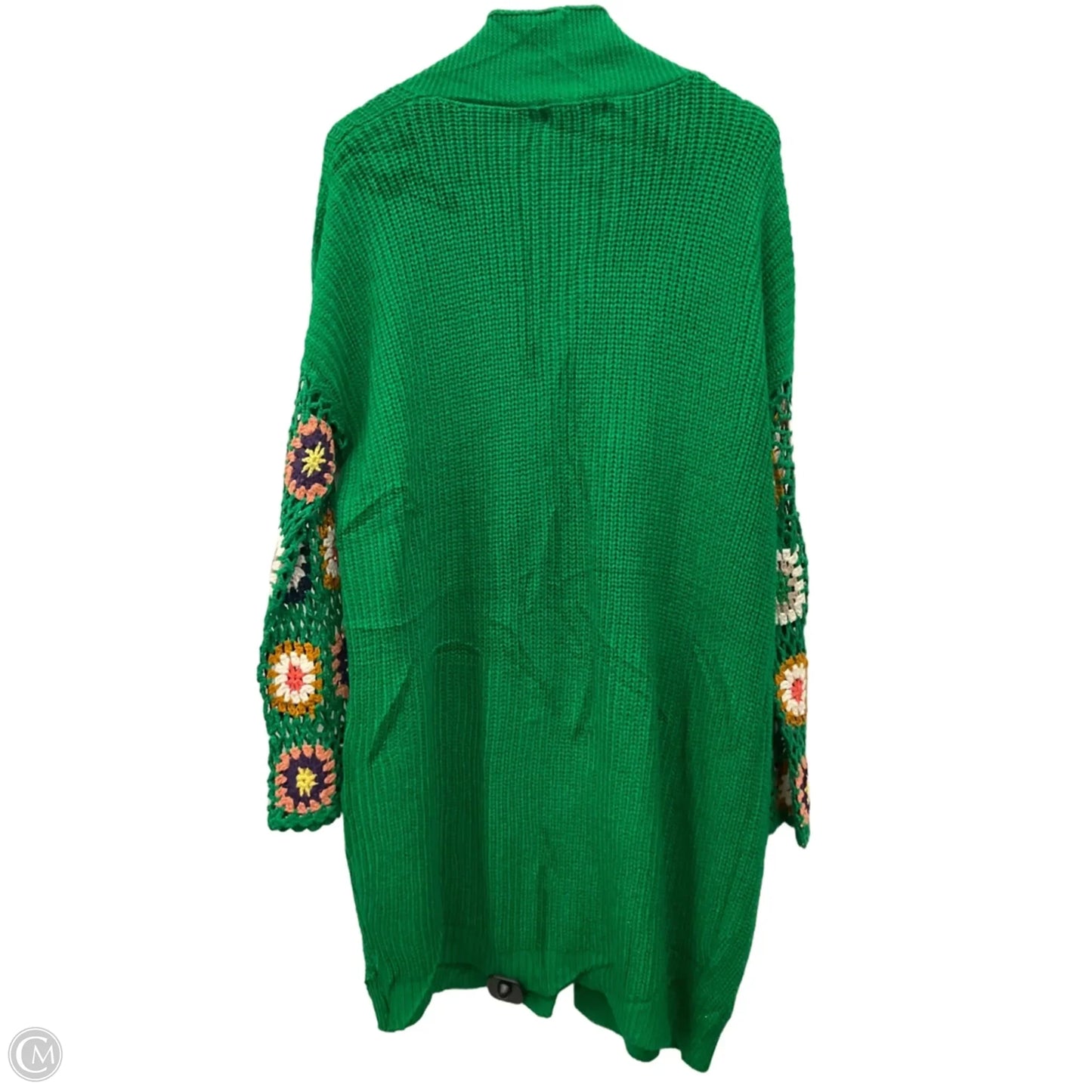 Sweater Cardigan By Blakeley In Green, Size: 3x