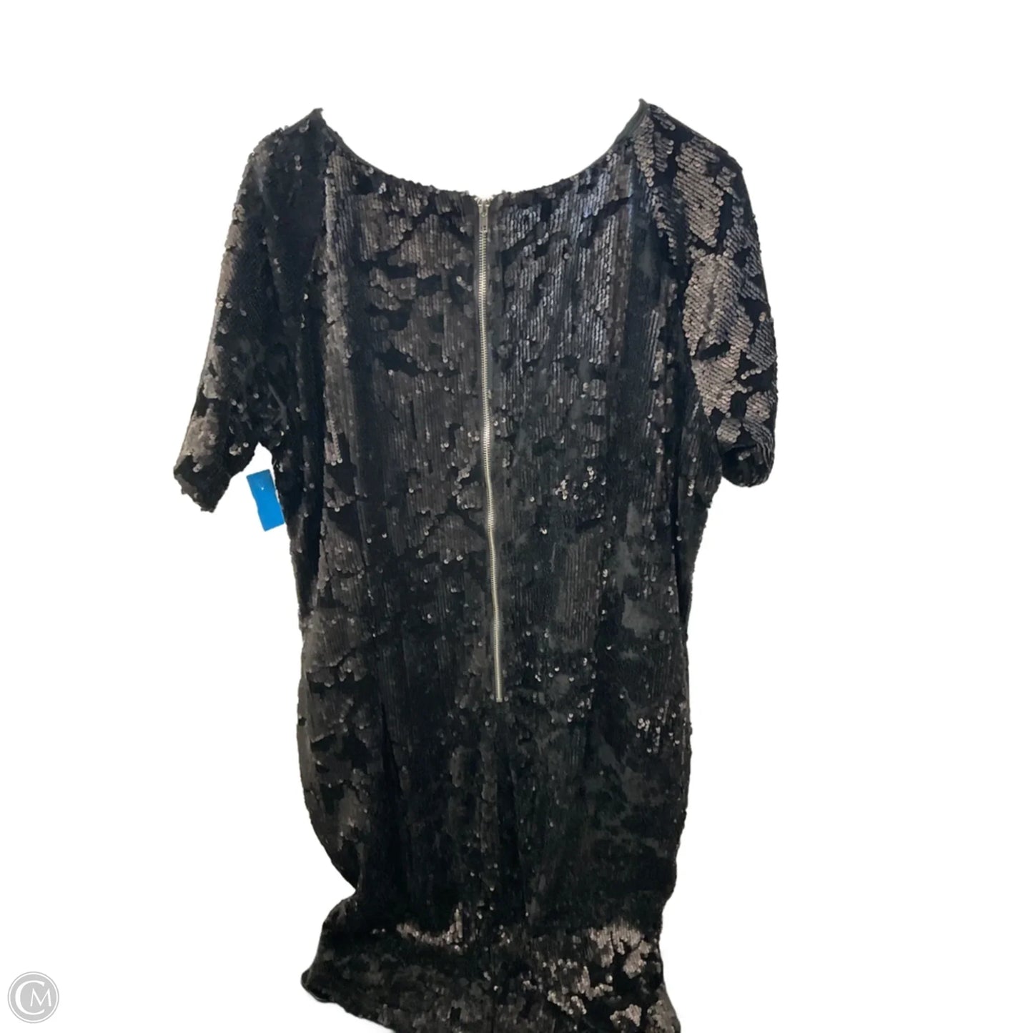 Dress Party Midi By Clothes Mentor In Black, Size: 2x