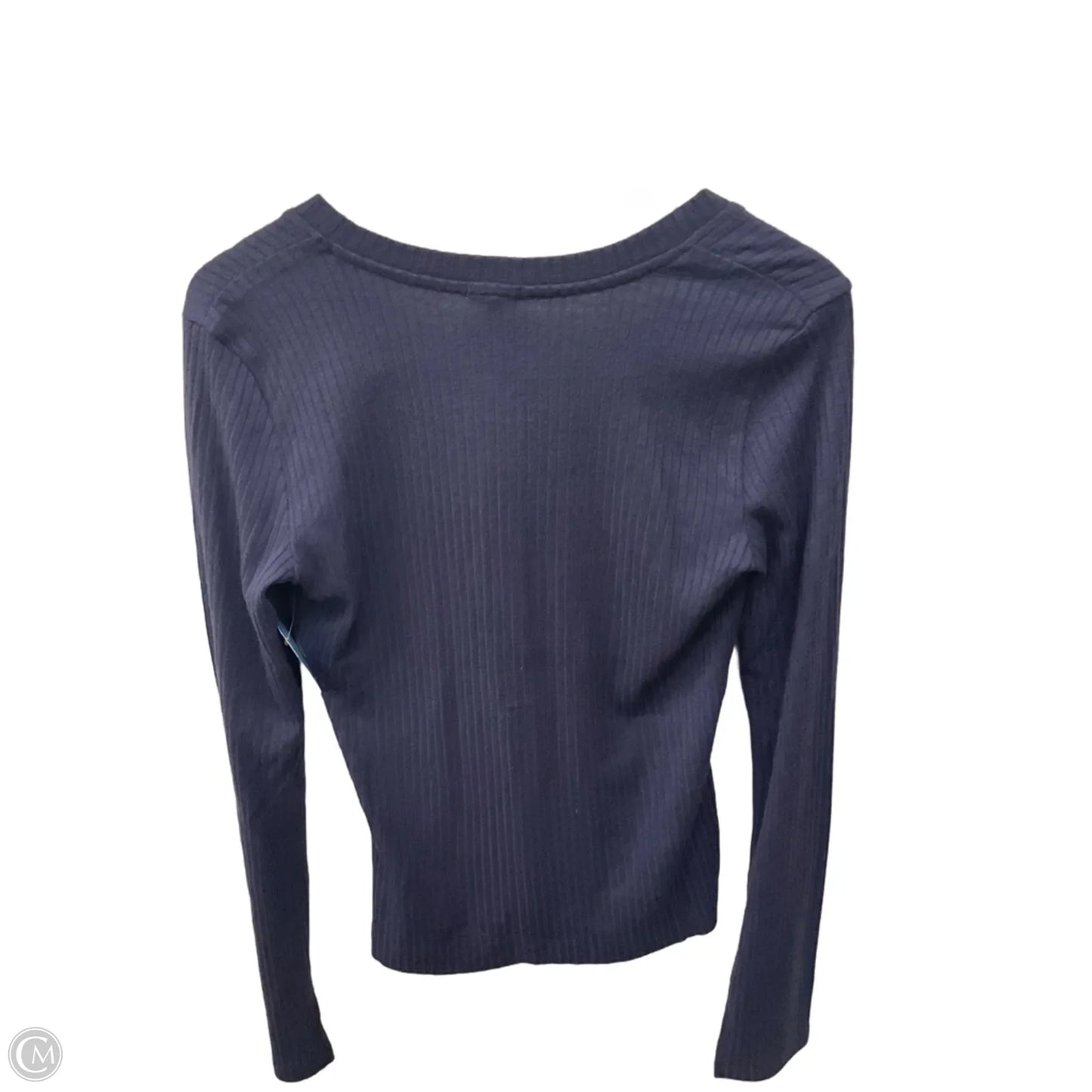 Top Long Sleeve By Aerie In Navy, Size: M