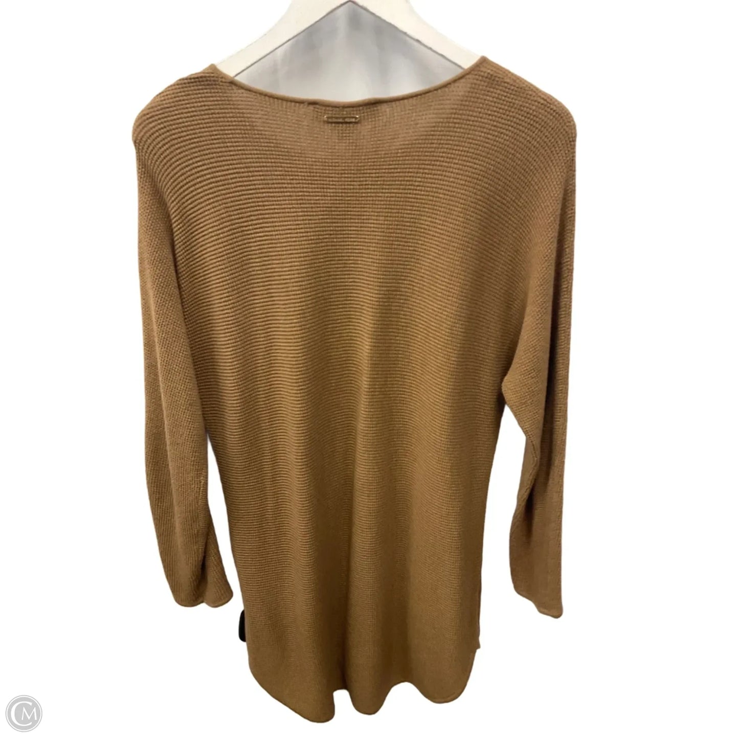 Top Long Sleeve By Michael By Michael Kors In Tan, Size: S