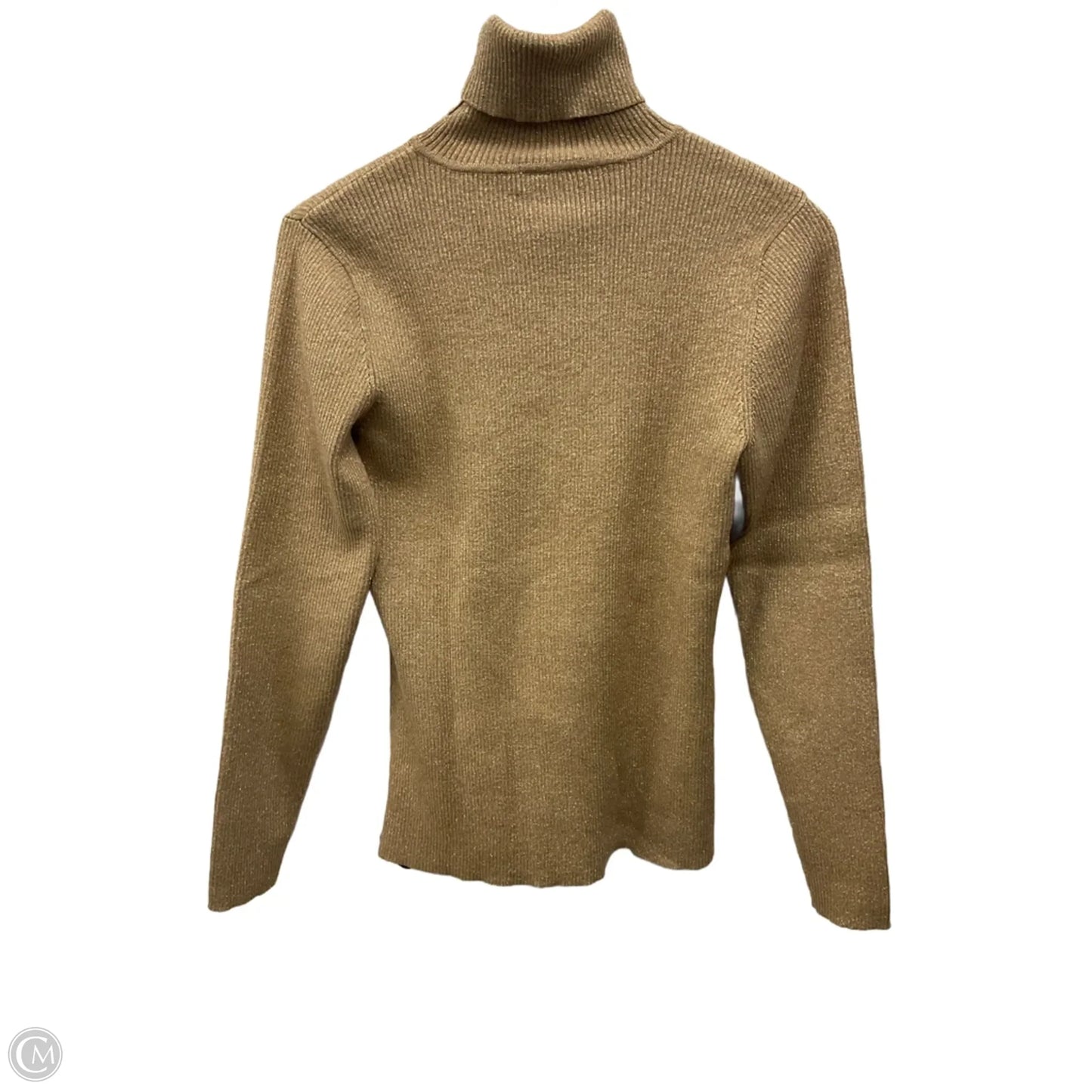 Top Long Sleeve By Liz Claiborne In Gold, Size: M