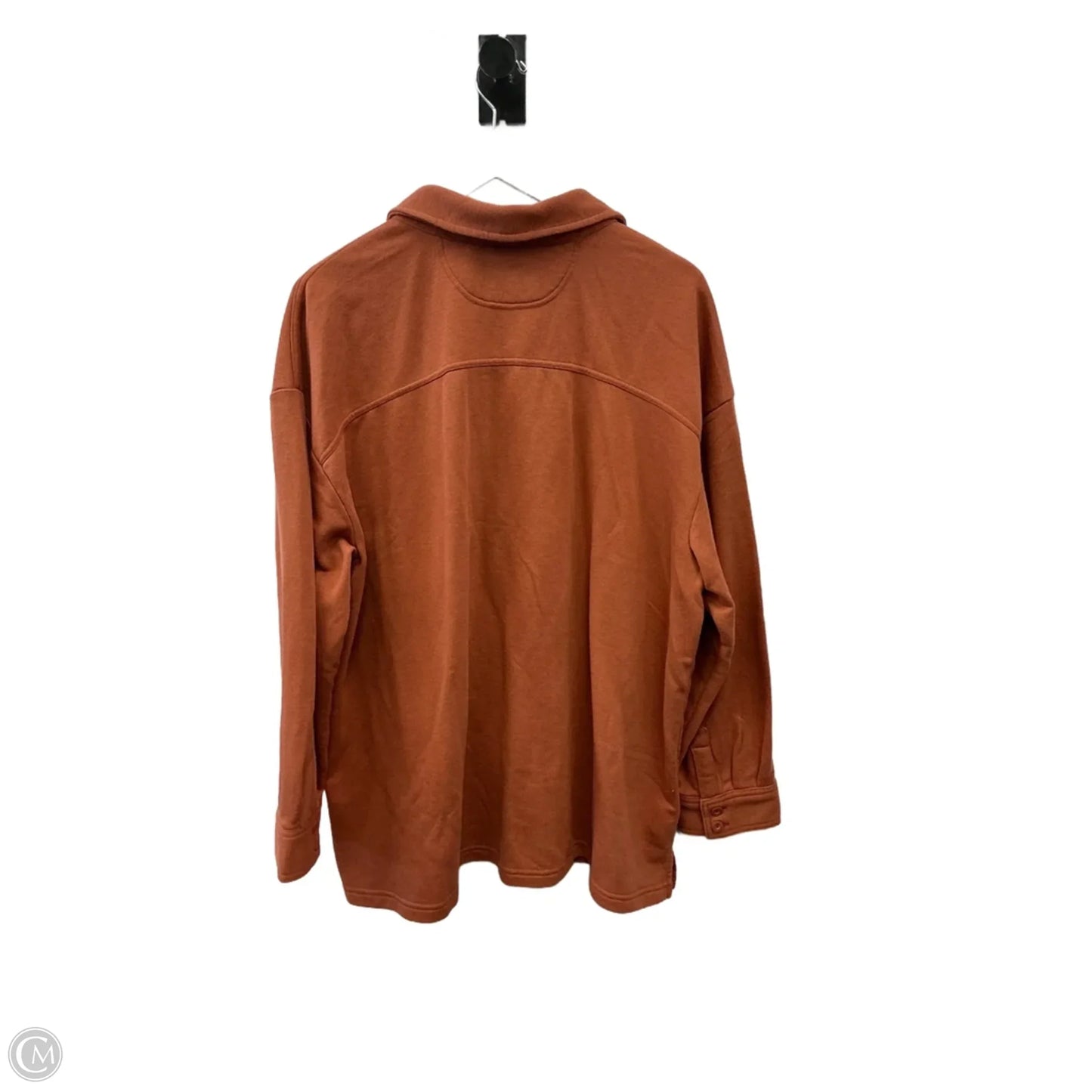Top Long Sleeve By Lane Bryant In Orange, Size: 2x