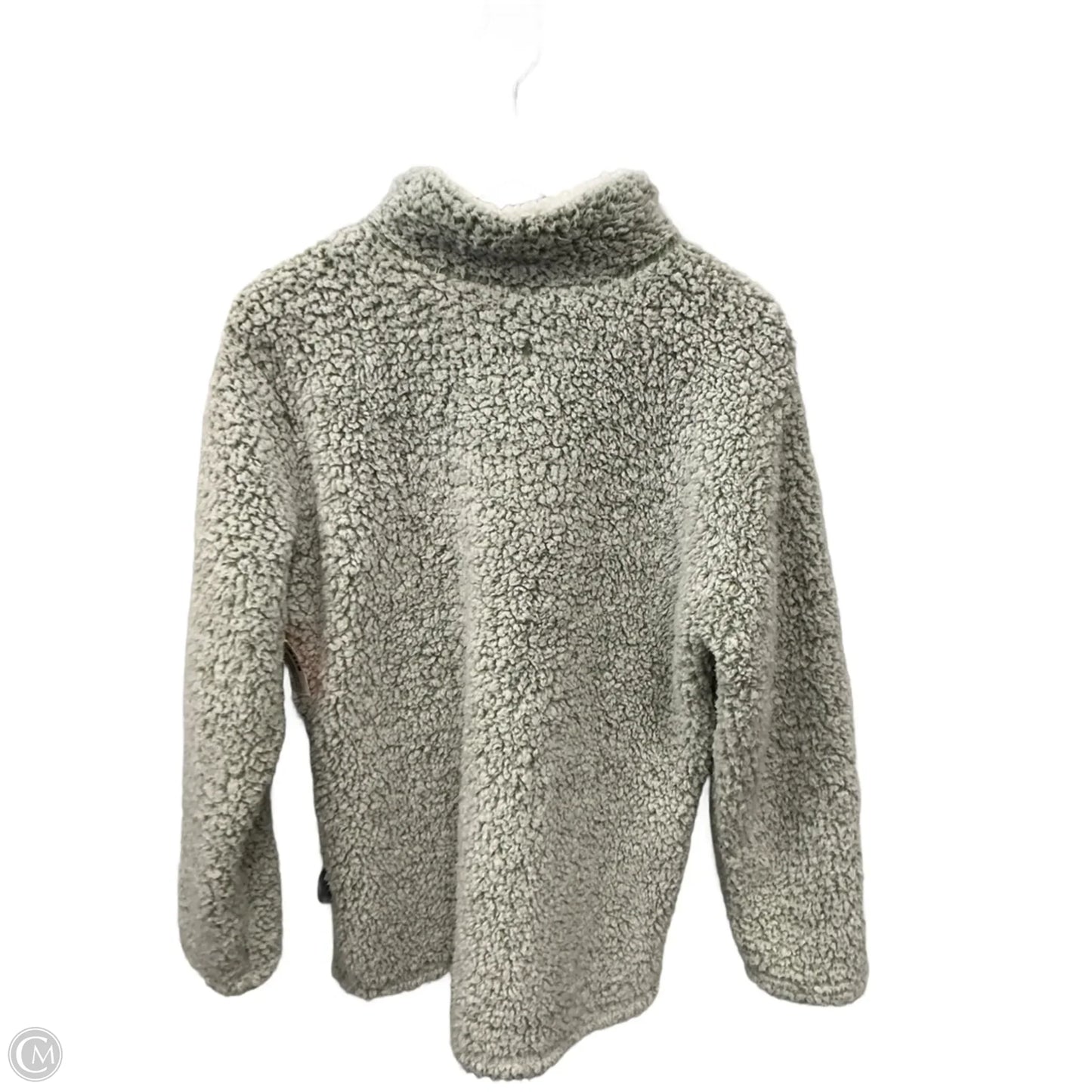 Sweatshirt Collar By Love Tree In Green, Size: L