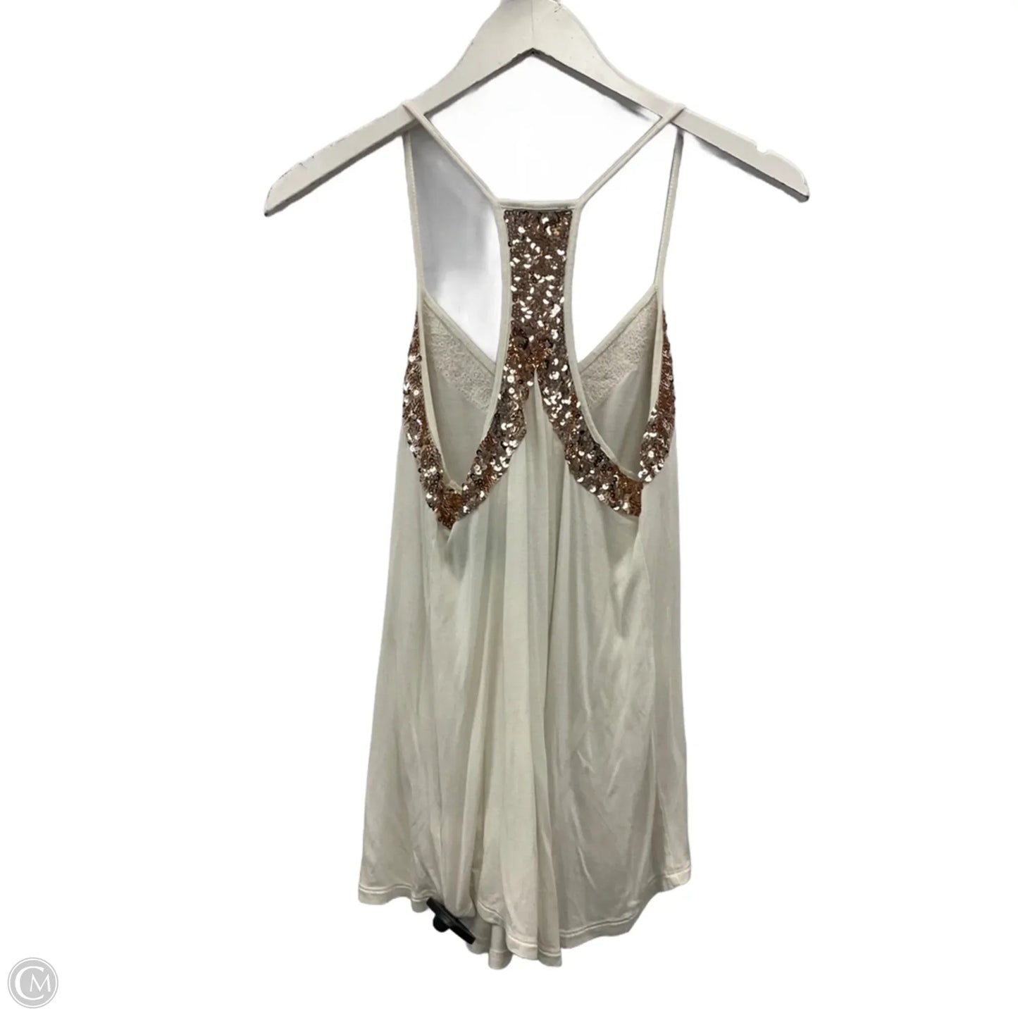 Top Sleeveless By Express In White, Size: S