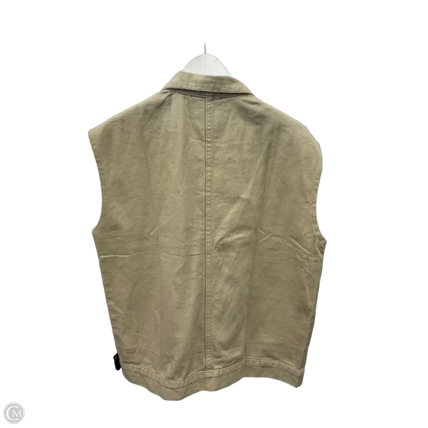 Vest Other By Clothes Mentor In Beige, Size: S