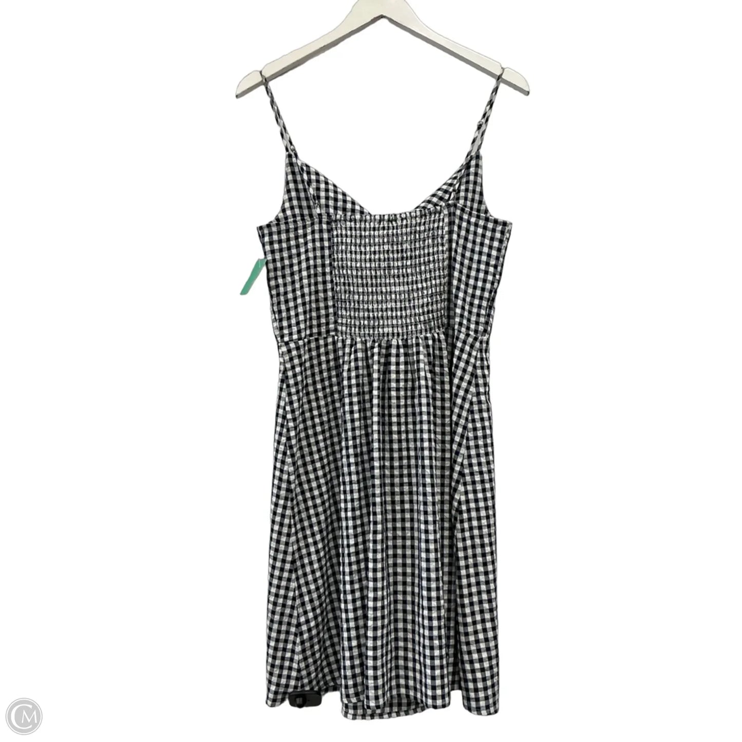 Dress Casual Short By Loft In Blue & White, Size: S